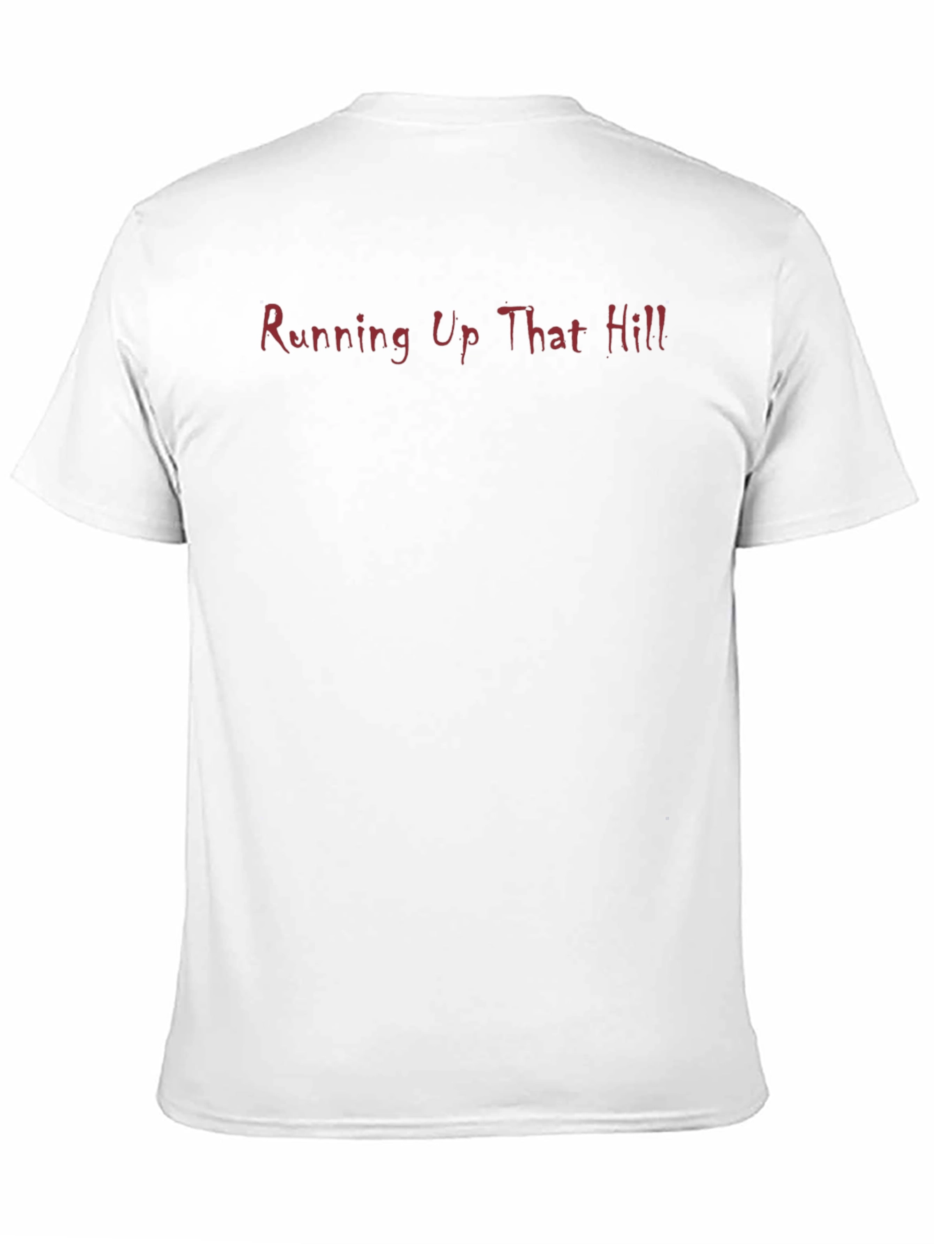 Running Up That Hill Graphic Tee - Black