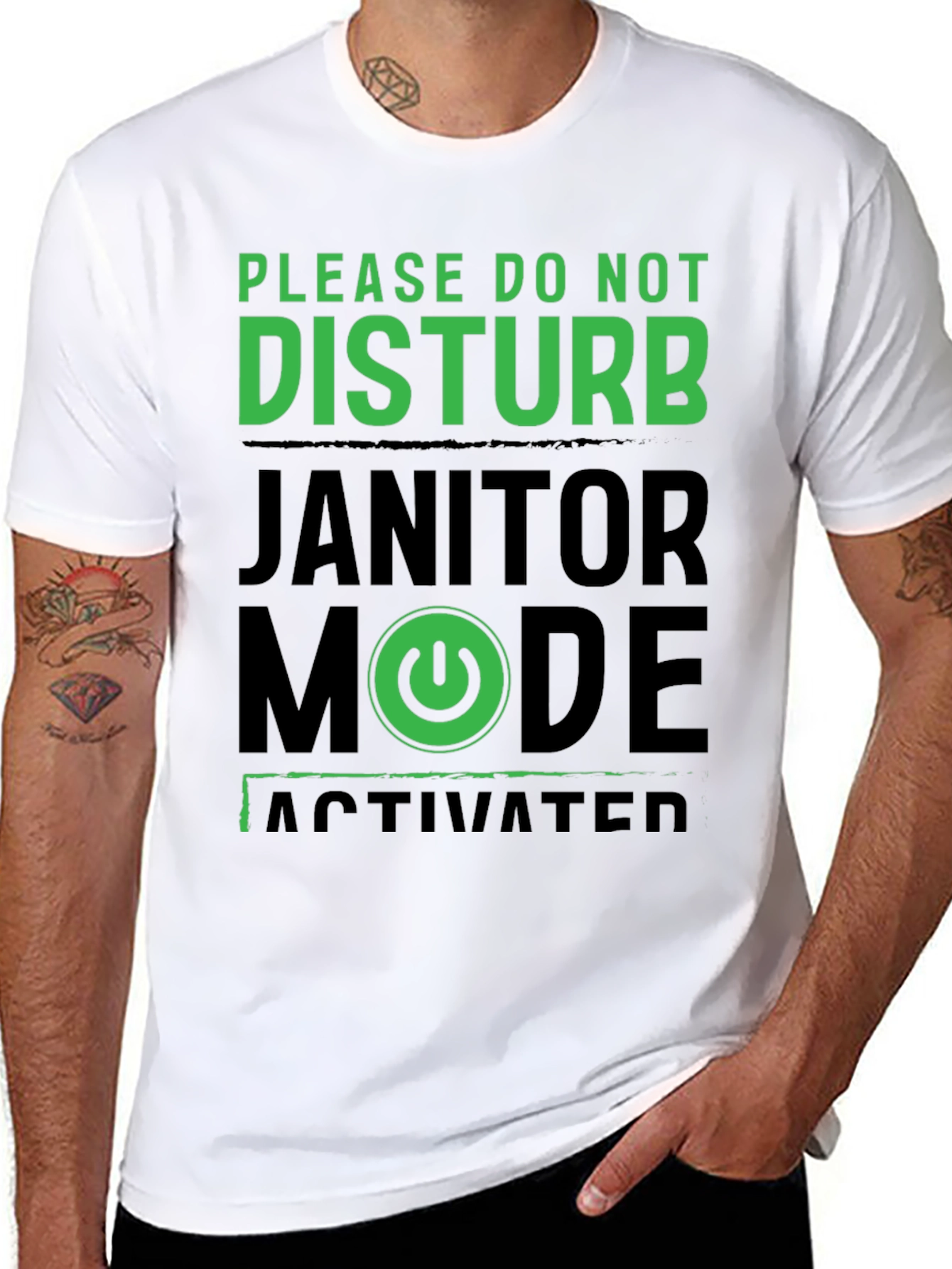 Janitor Mode Activated T-Shirt