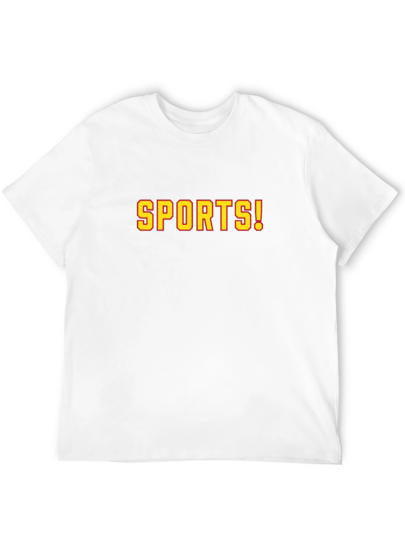 SPORTS! Graphic T-Shirt - Black Crew Neck