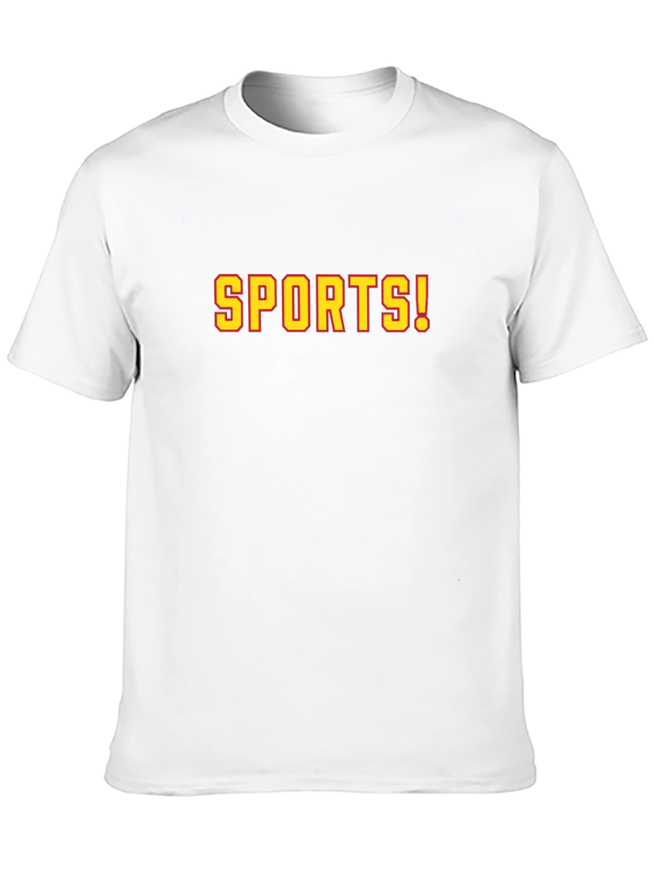 SPORTS! Graphic T-Shirt - Black Crew Neck