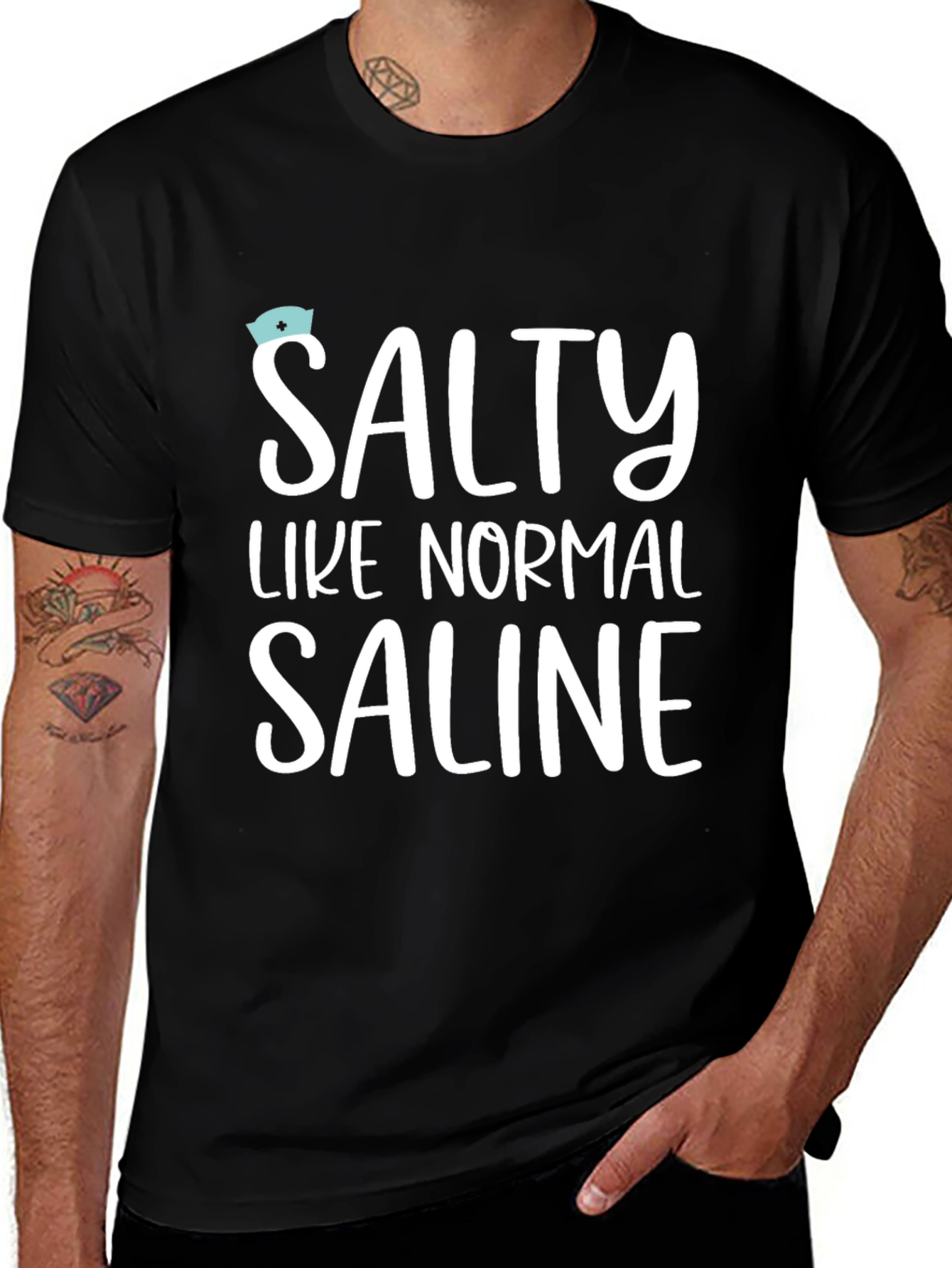 Salty Like Normal Saline T-Shirt - Unisex
