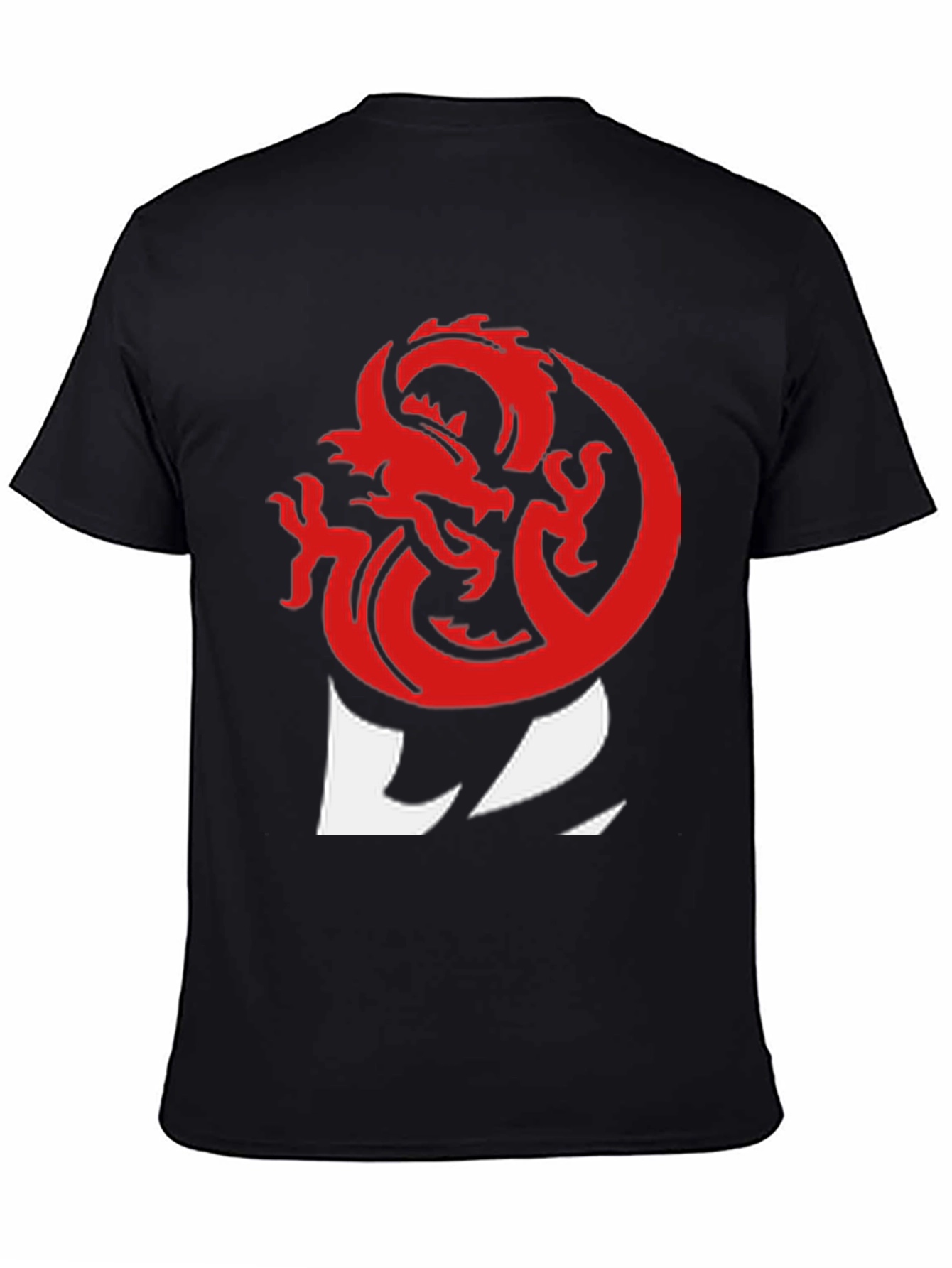 Red Dragon D&D T-Shirt - Black
