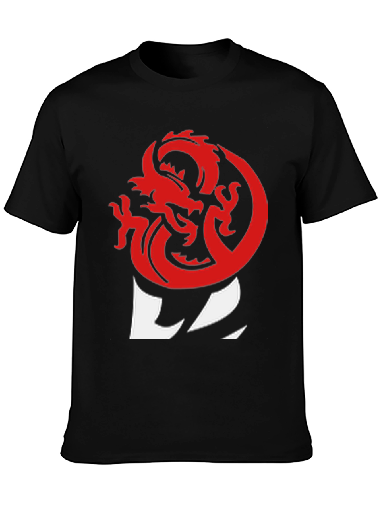Red Dragon D&D T-Shirt - Black