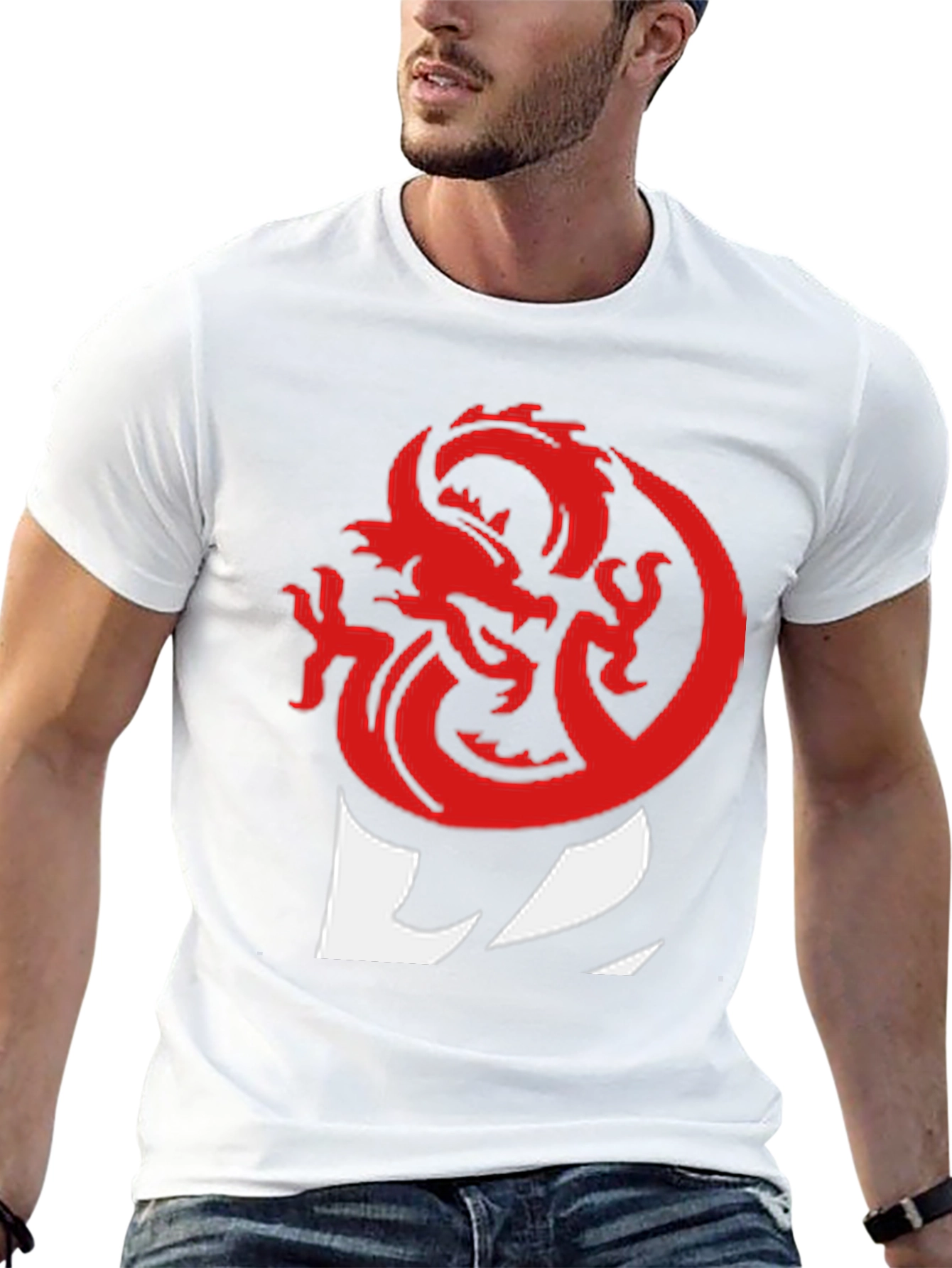 Red Dragon D&D T-Shirt - Black
