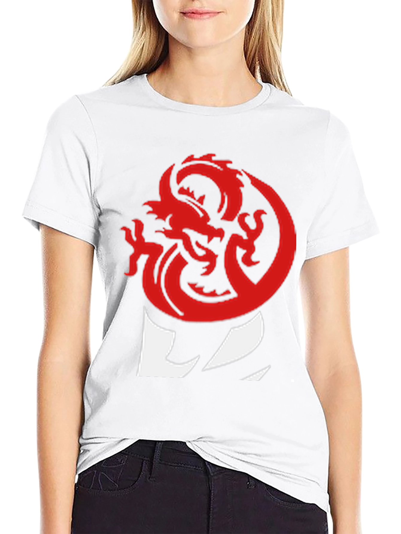 Red Dragon D&D T-Shirt - Black