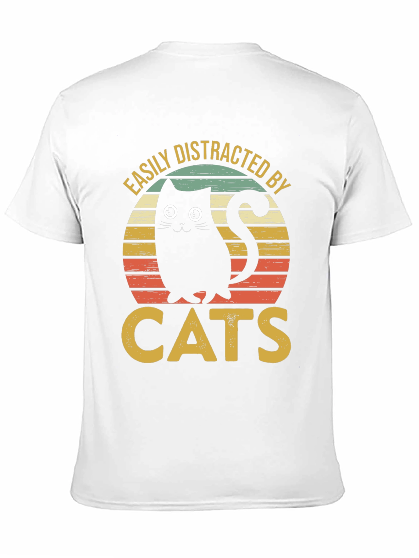 Easily Distracted By Cats T-Shirt