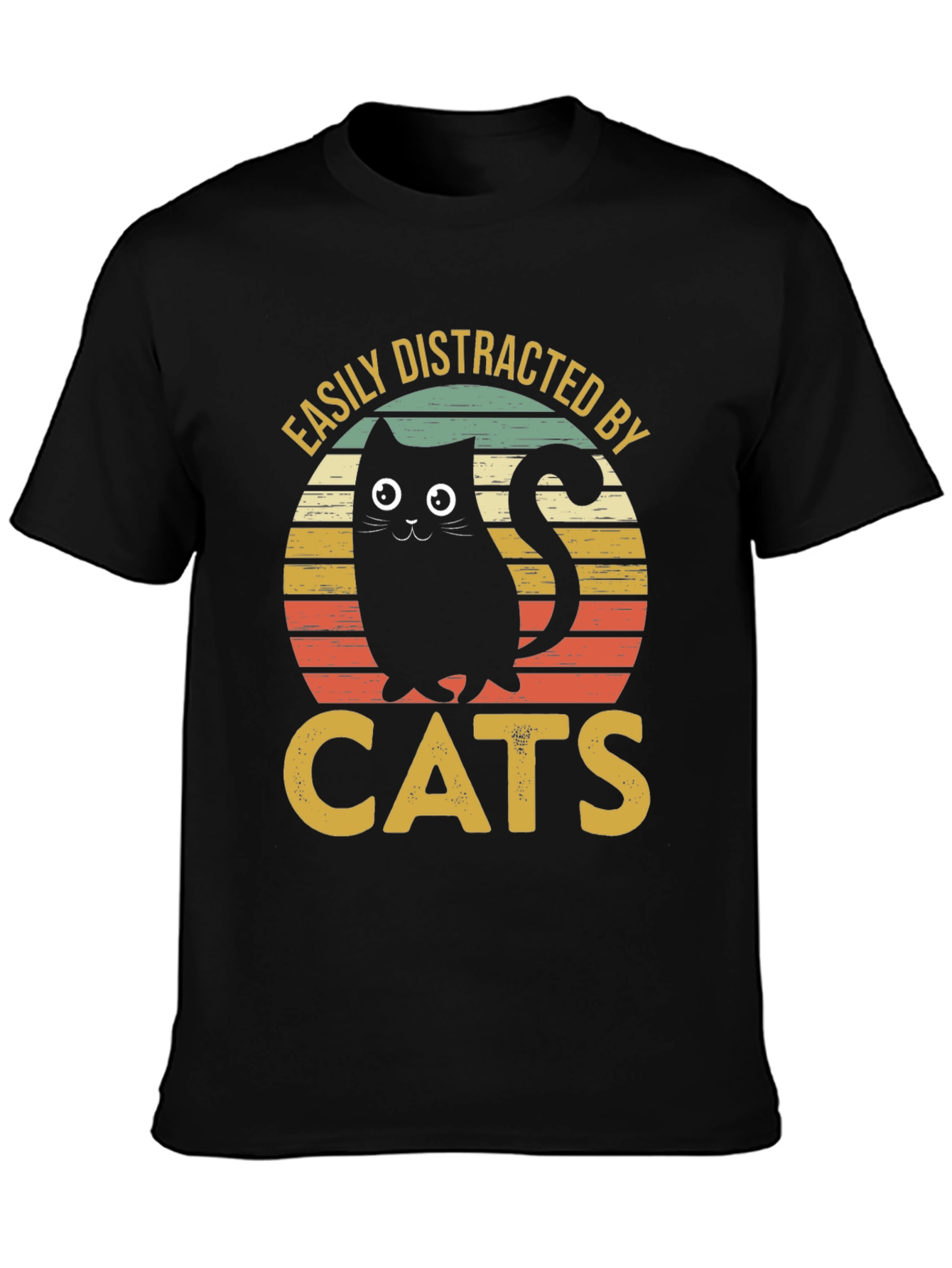 Easily Distracted By Cats T-Shirt