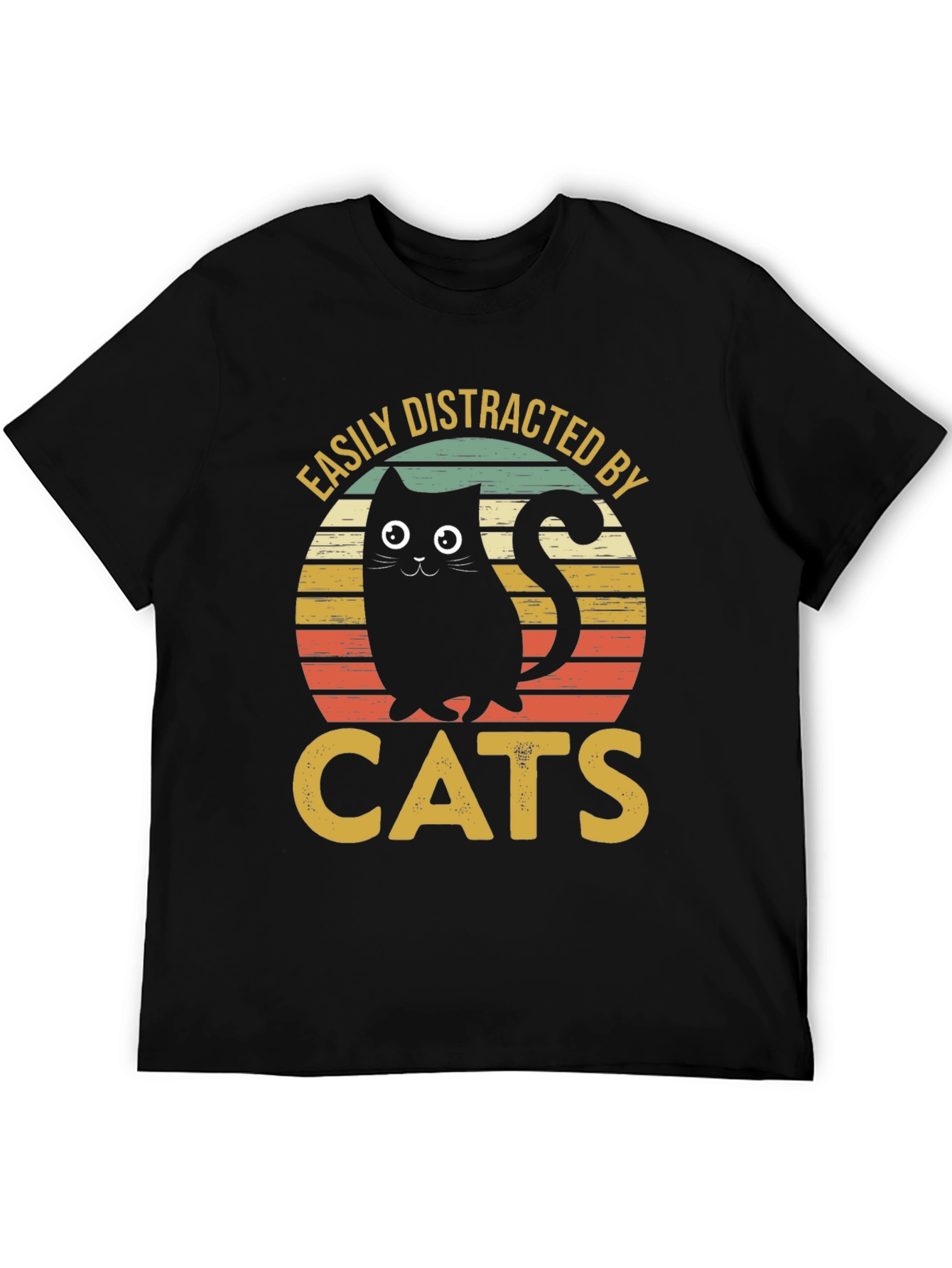 Easily Distracted By Cats T-Shirt