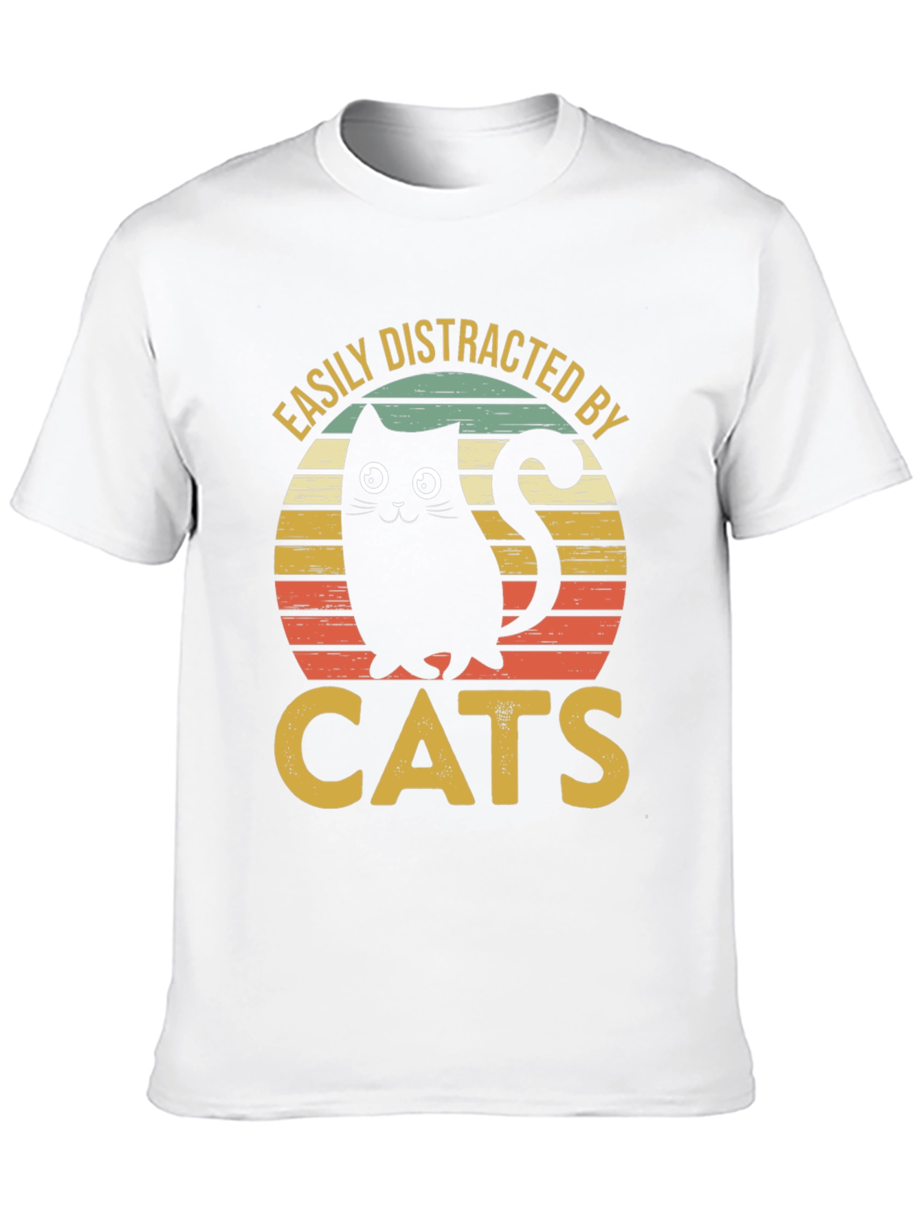 Easily Distracted By Cats T-Shirt