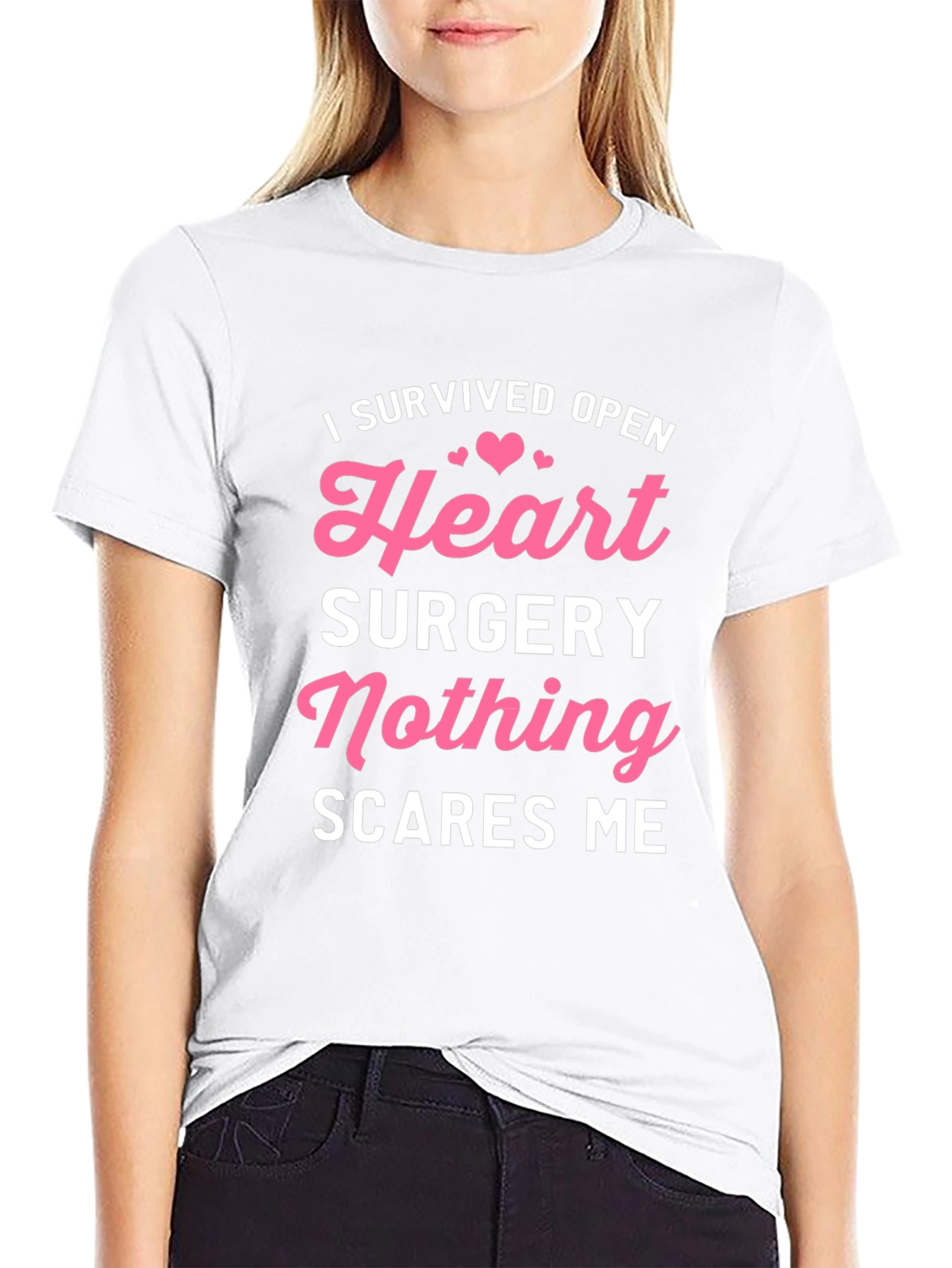 Heart Surgery Survivor T-Shirt: Nothing Scares Me