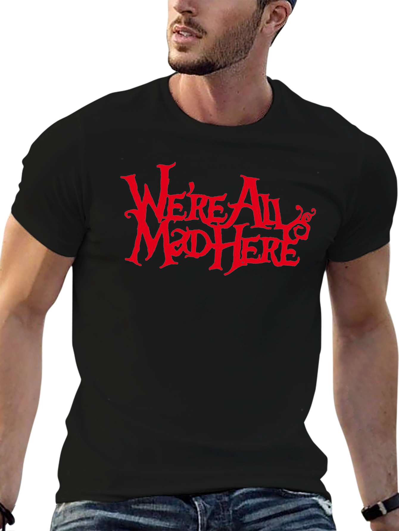 Were All Mad Here Graphic Tee