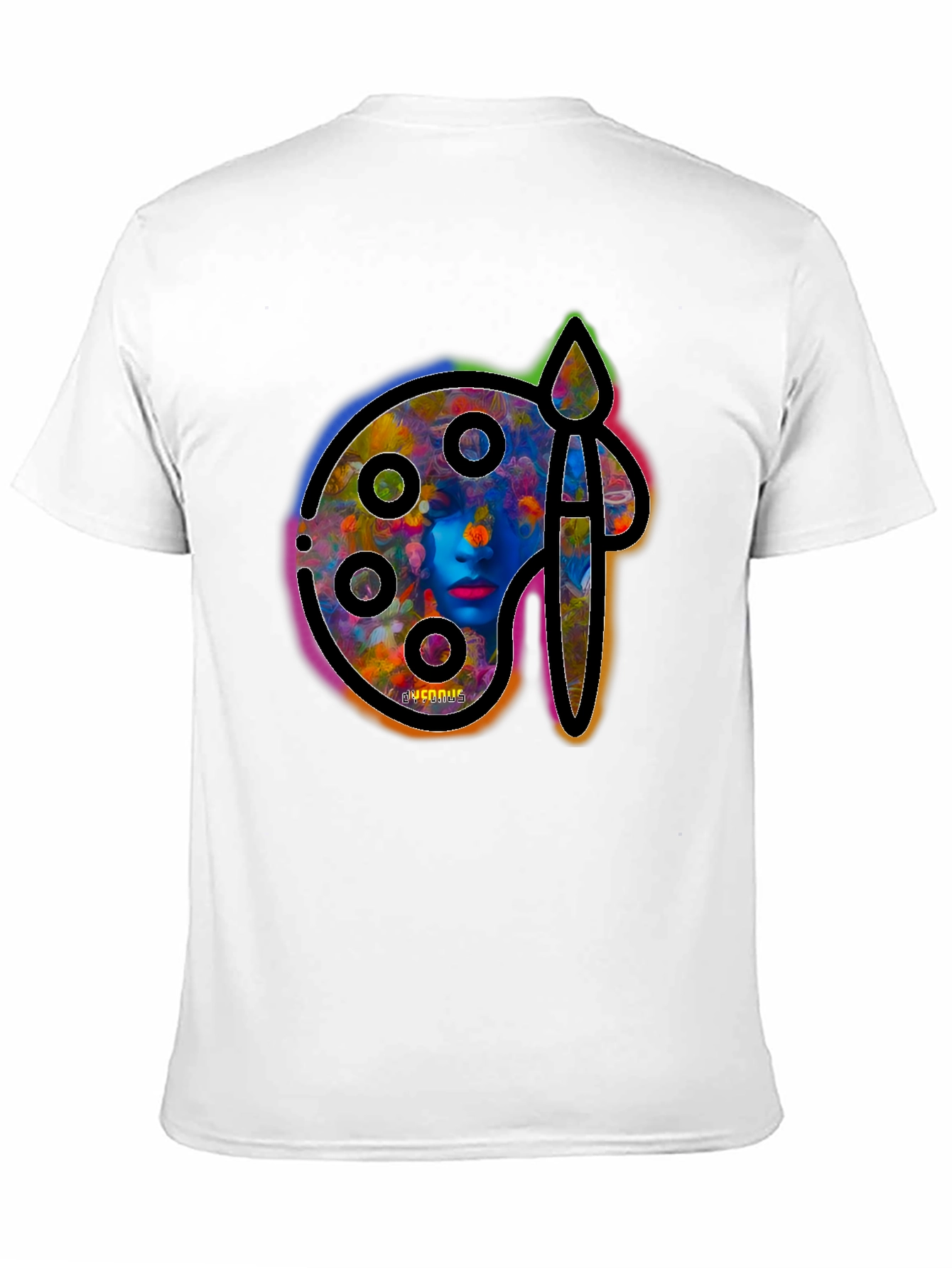 Artistic Palette T-Shirt - Unique Design