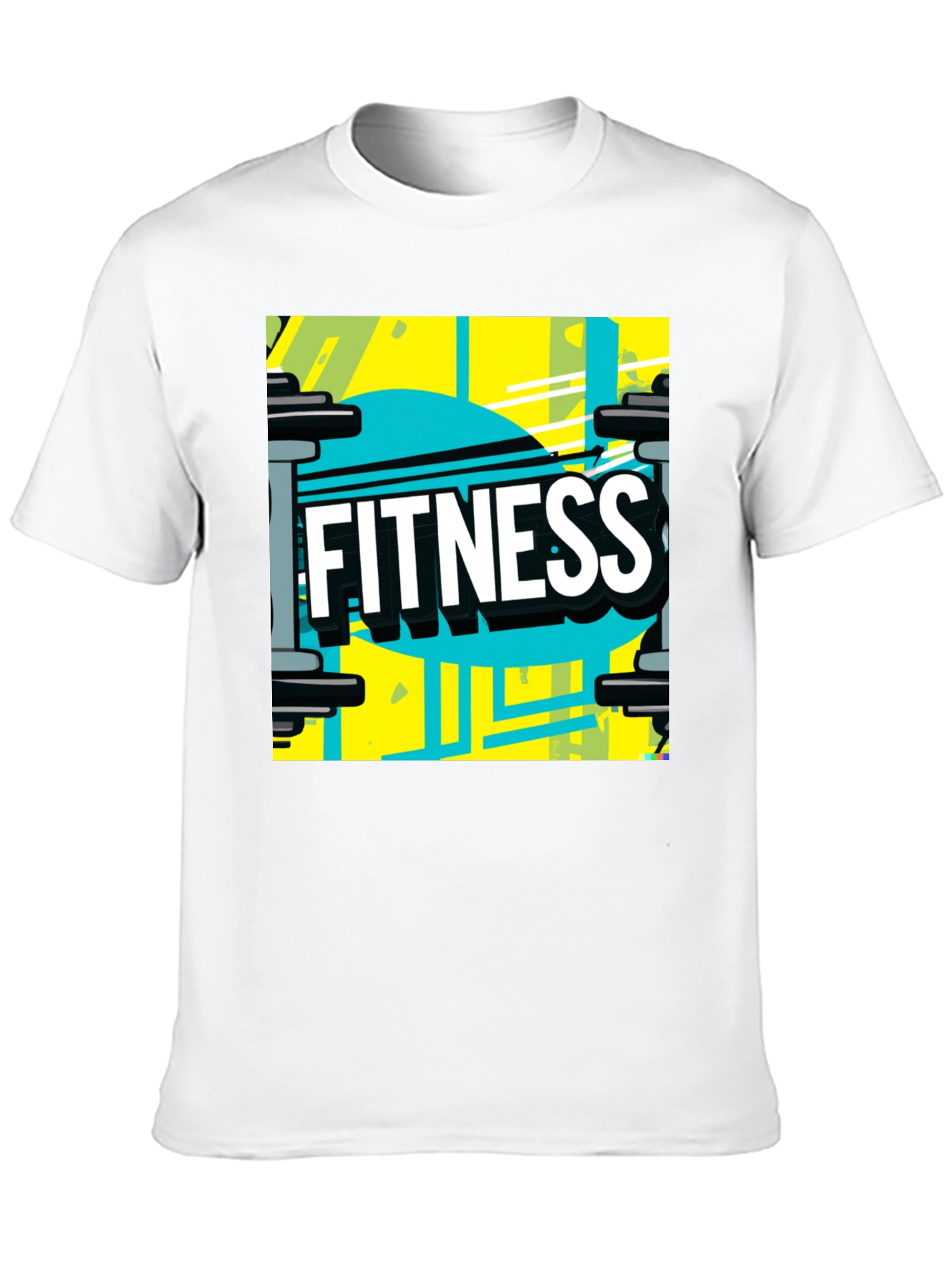 Fitness Graphic Tee - Workout Style