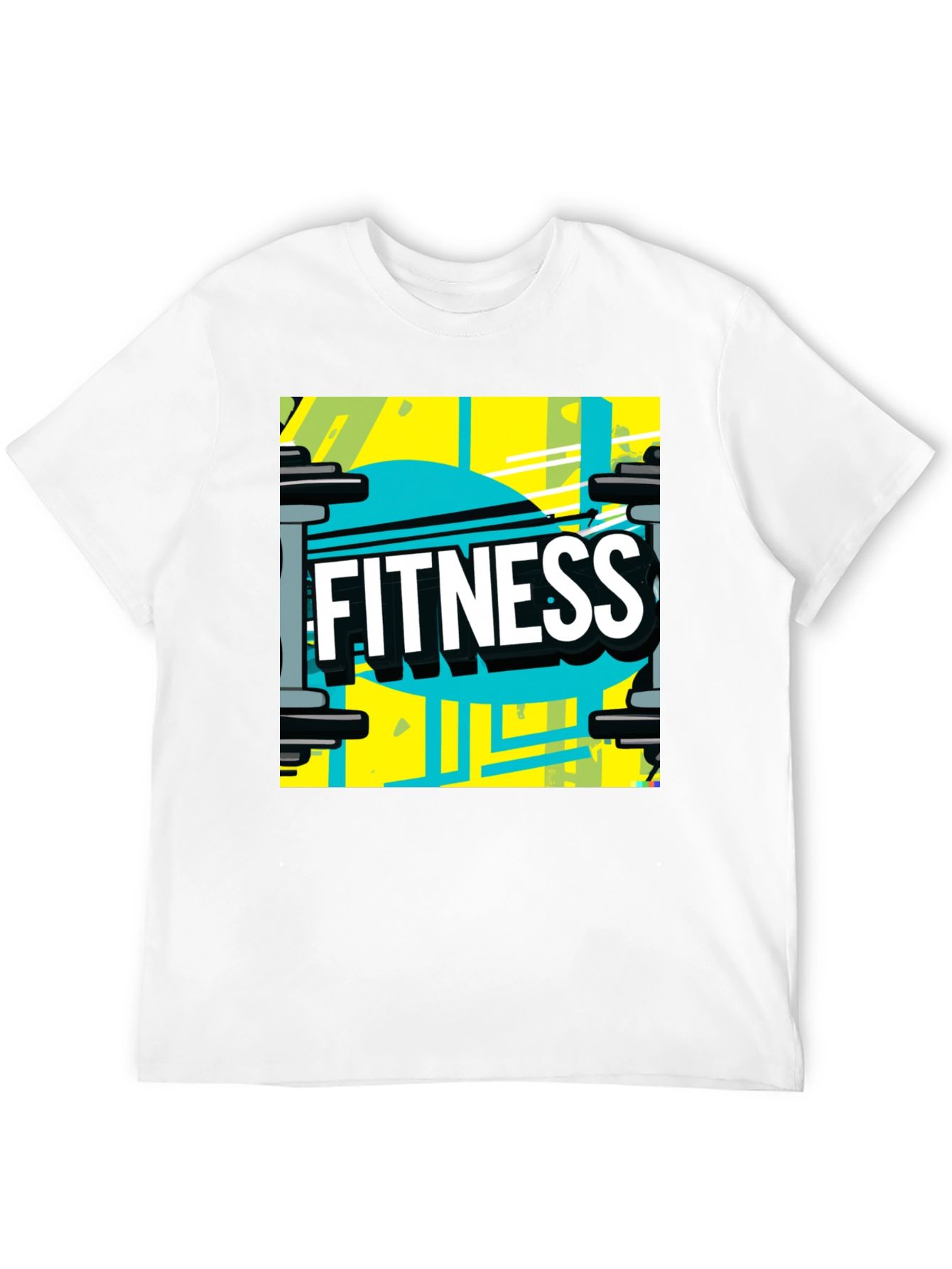 Fitness Graphic Tee - Workout Style