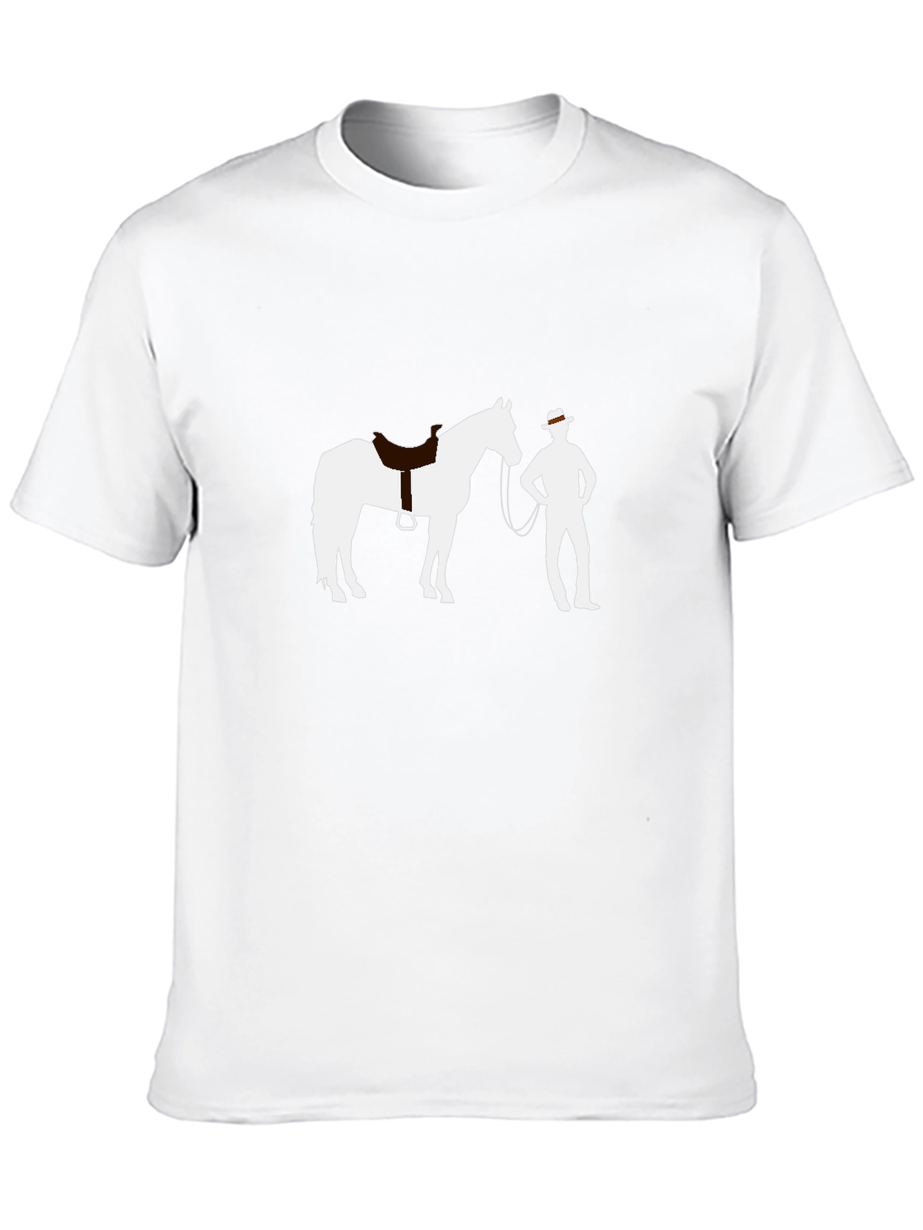 Cowboy & Horse Graphic T-Shirt