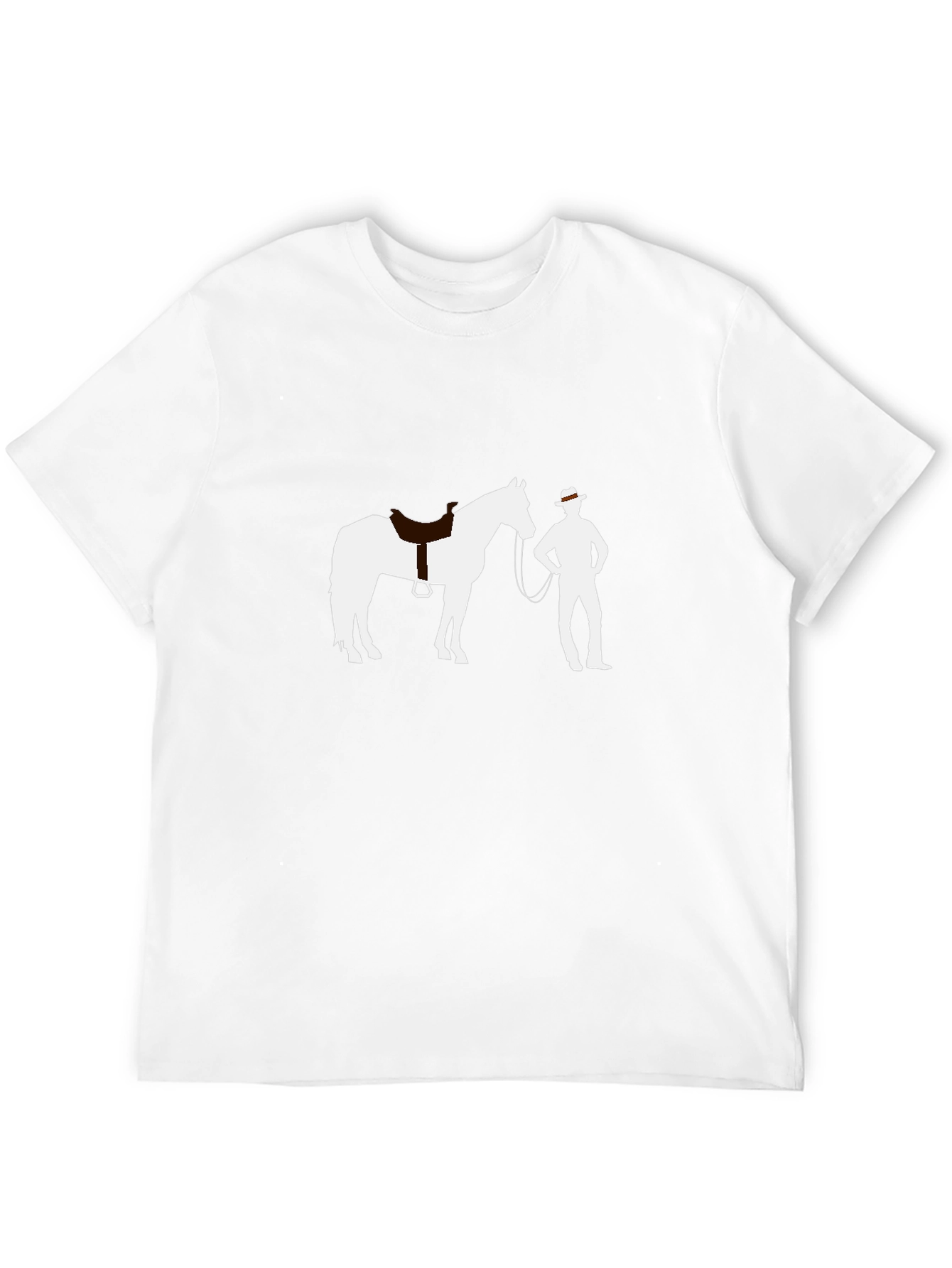 Cowboy & Horse Graphic T-Shirt