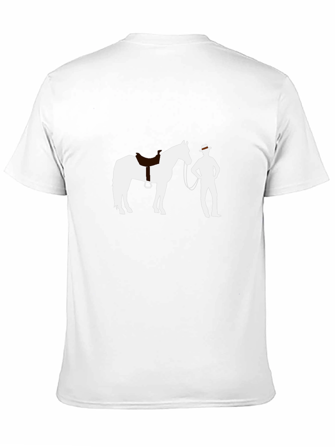 Cowboy & Horse Graphic T-Shirt
