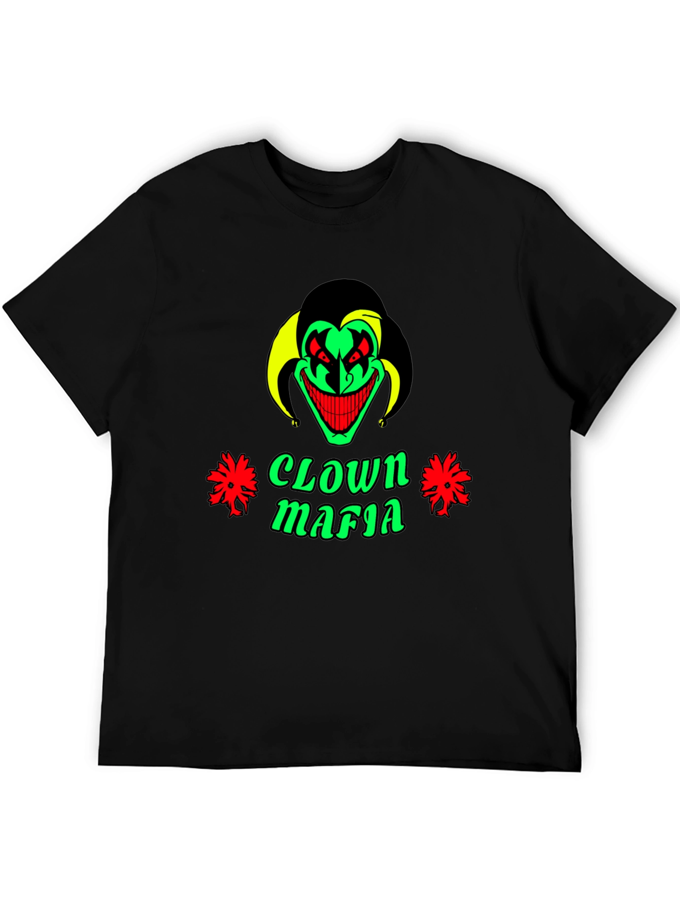 Clown Mafia Graphic Tee - Mens Black T-Shirt