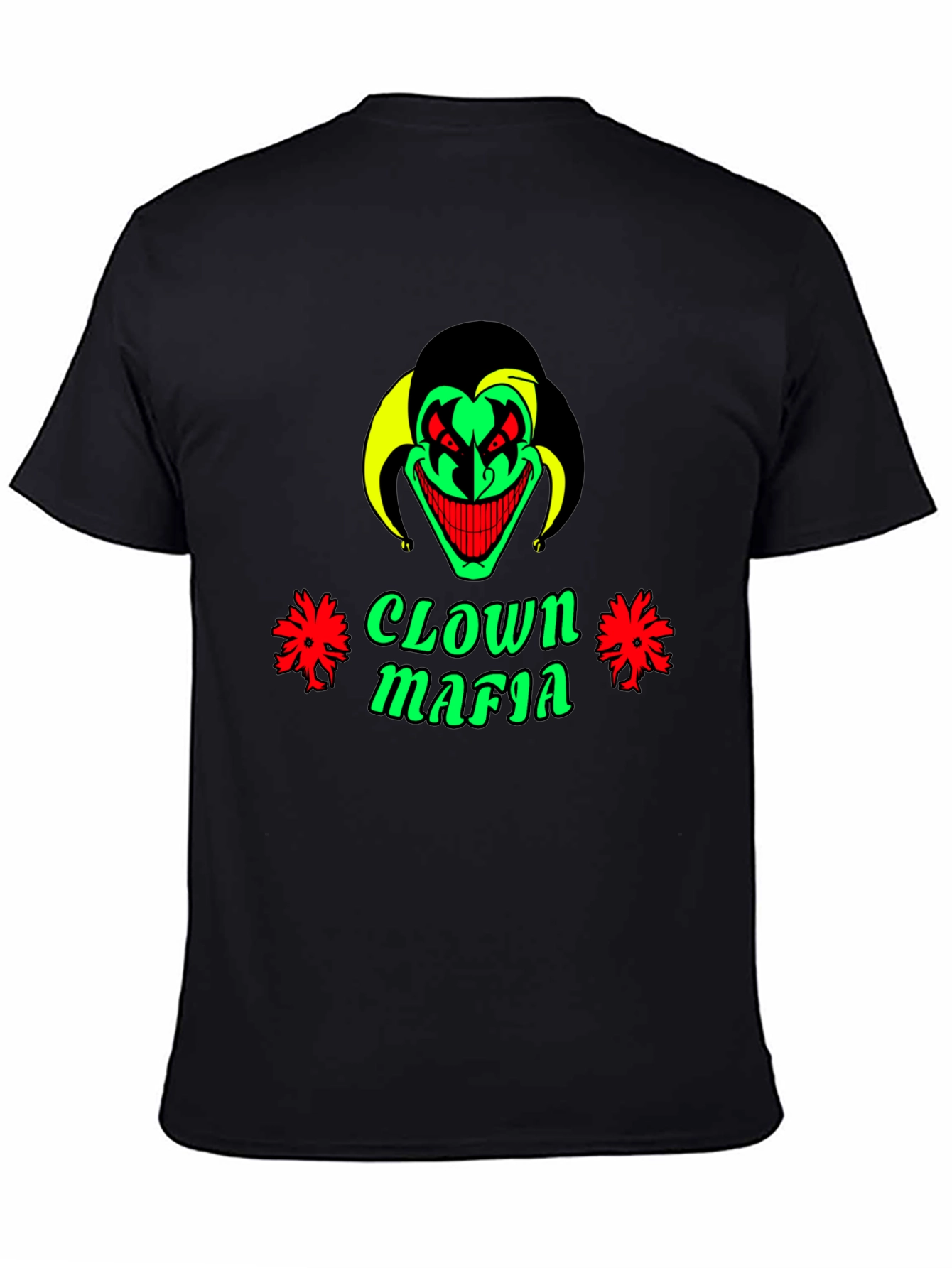 Clown Mafia Graphic Tee - Mens Black T-Shirt