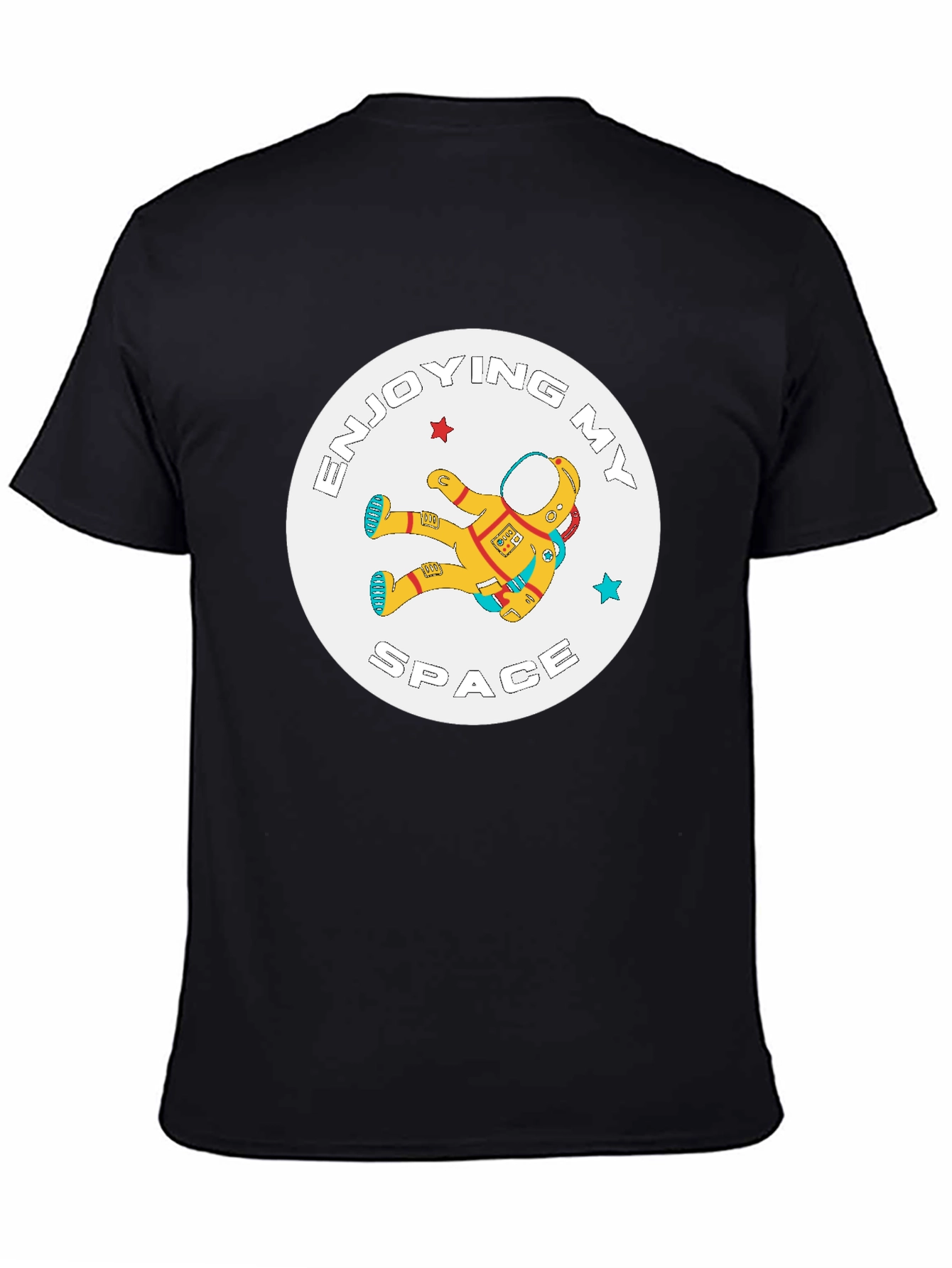 Enjoying My Space Astronaut Graphic T-Shirt