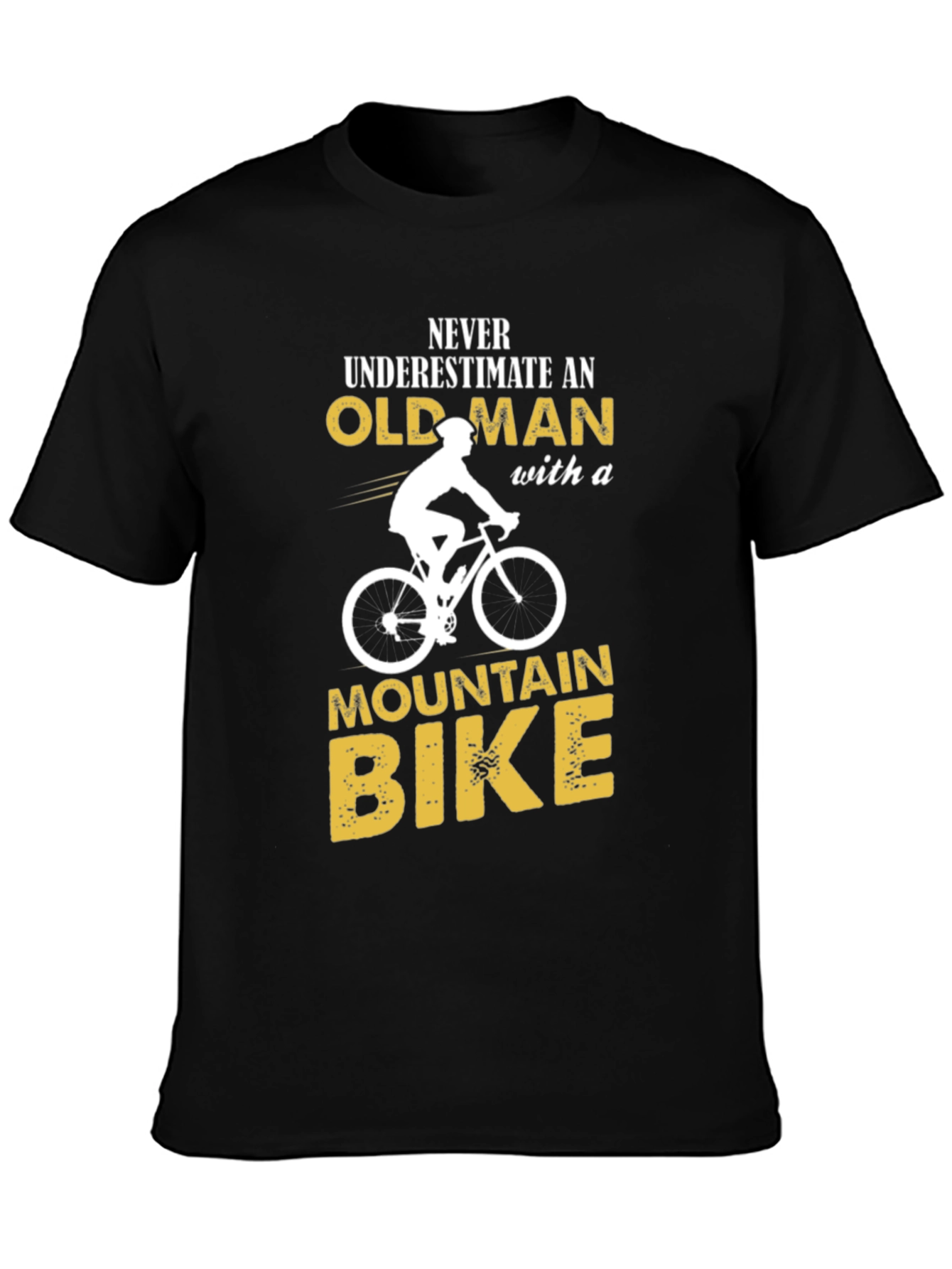 Old Man Mountain Bike Graphic T-Shirt