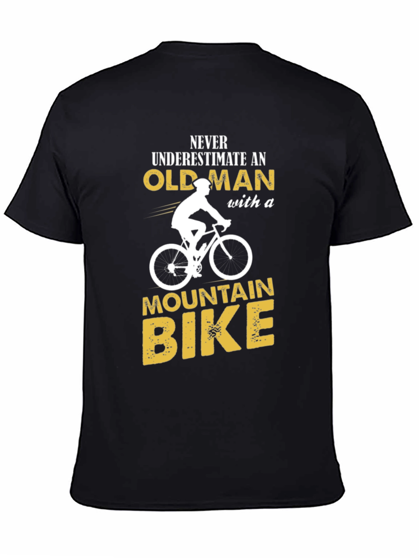 Old Man Mountain Bike Graphic T-Shirt