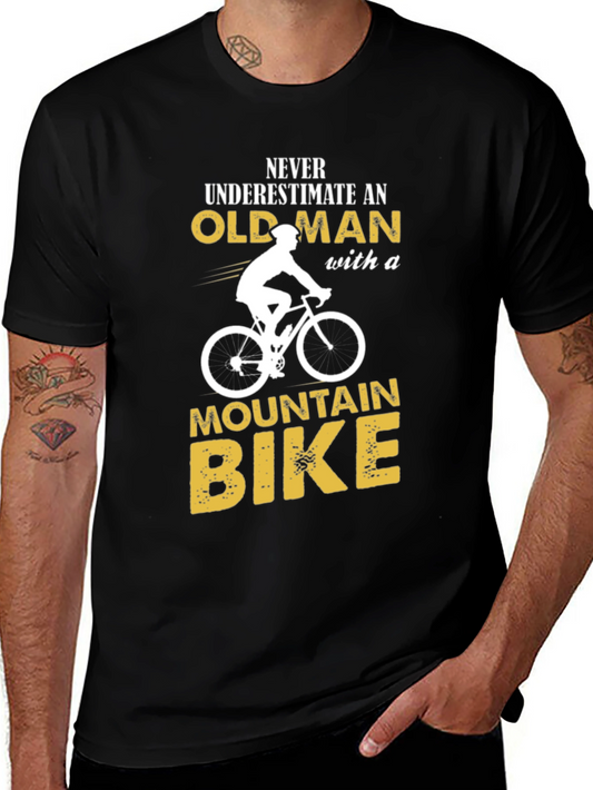 Old Man Mountain Bike Graphic T-Shirt
