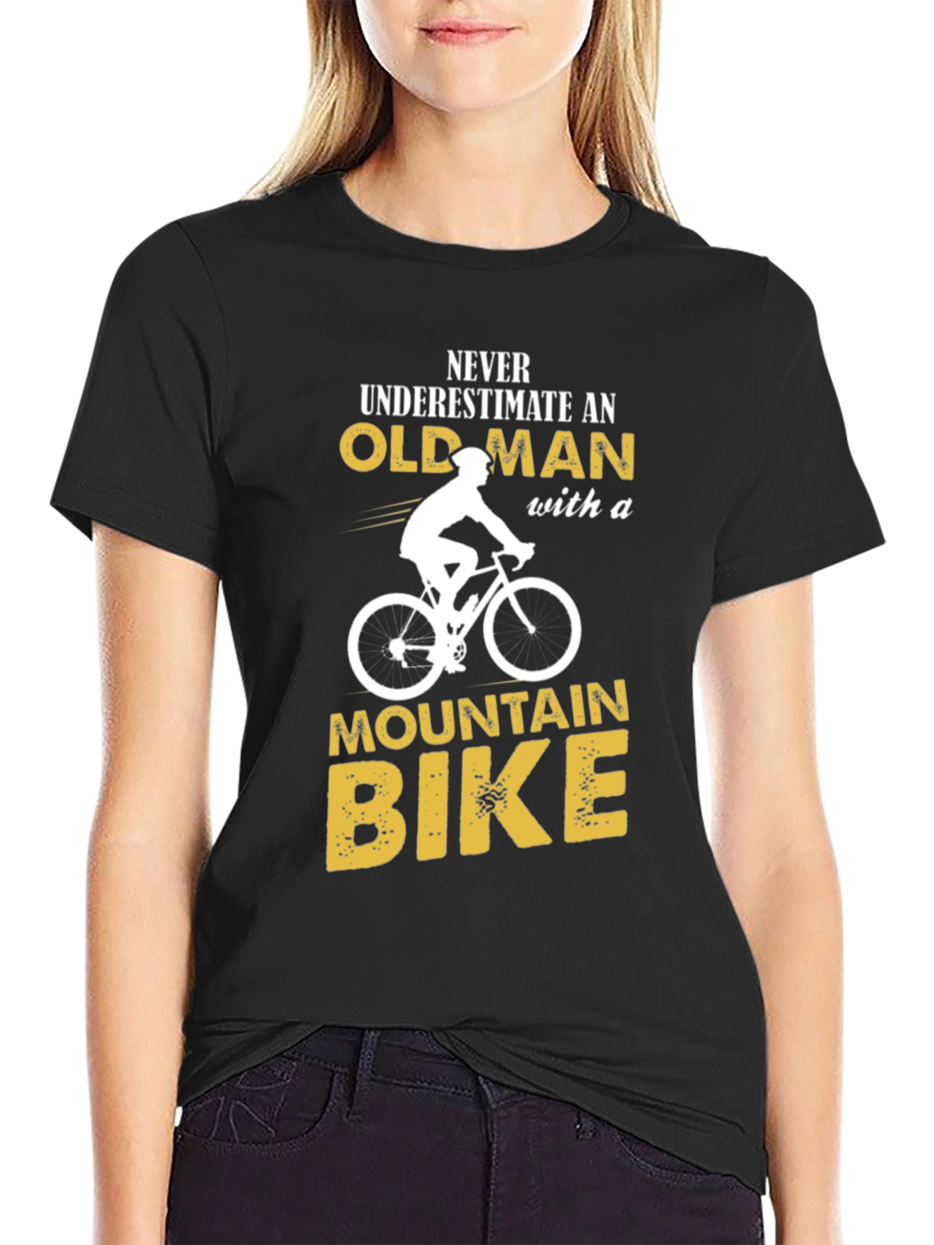 Old Man Mountain Bike Graphic T-Shirt