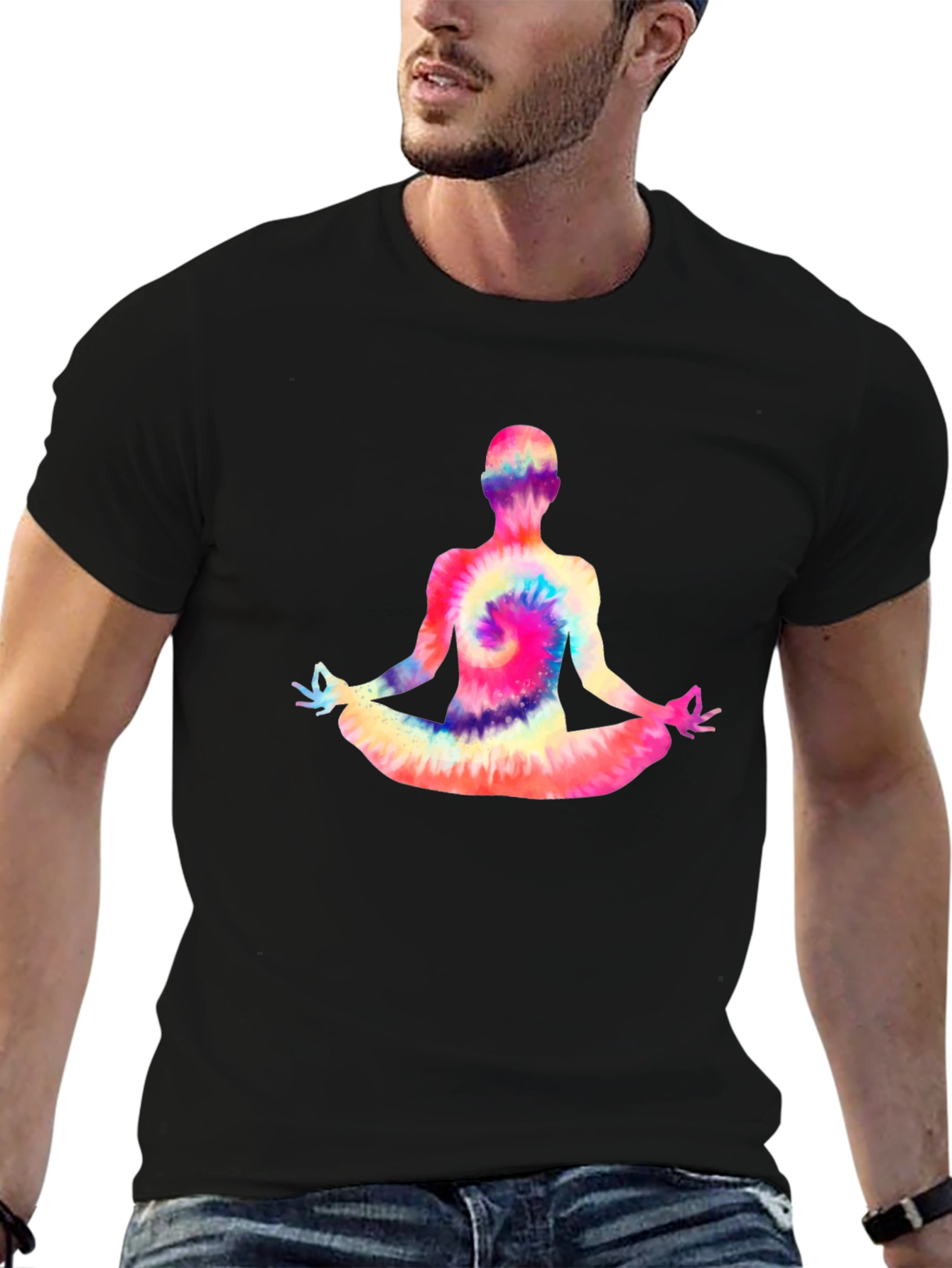 Tie-Dye Yoga Meditation T-Shirt