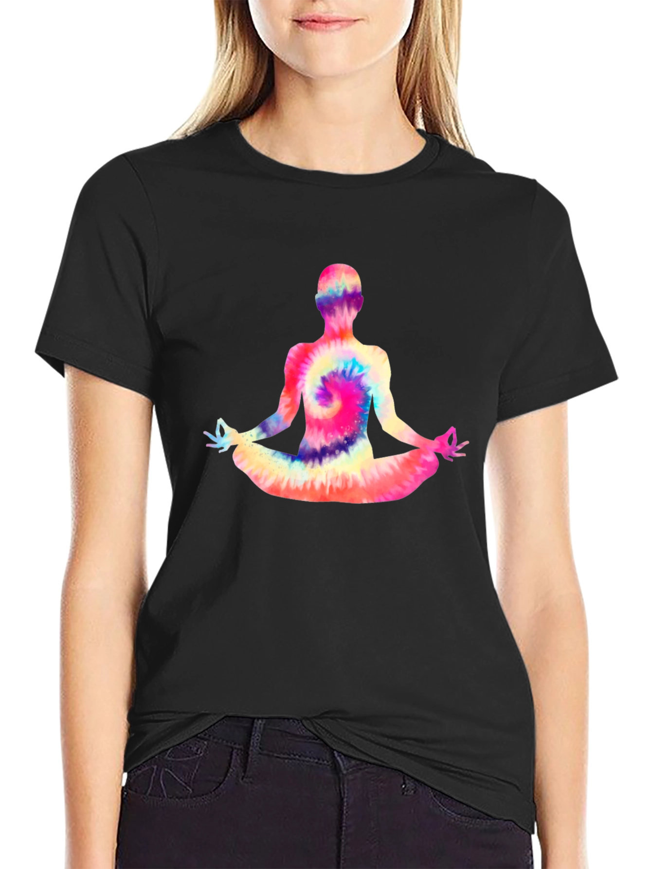 Tie-Dye Yoga Meditation T-Shirt