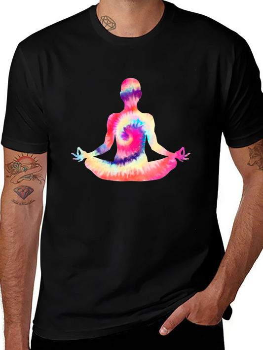 Tie-Dye Yoga Meditation T-Shirt