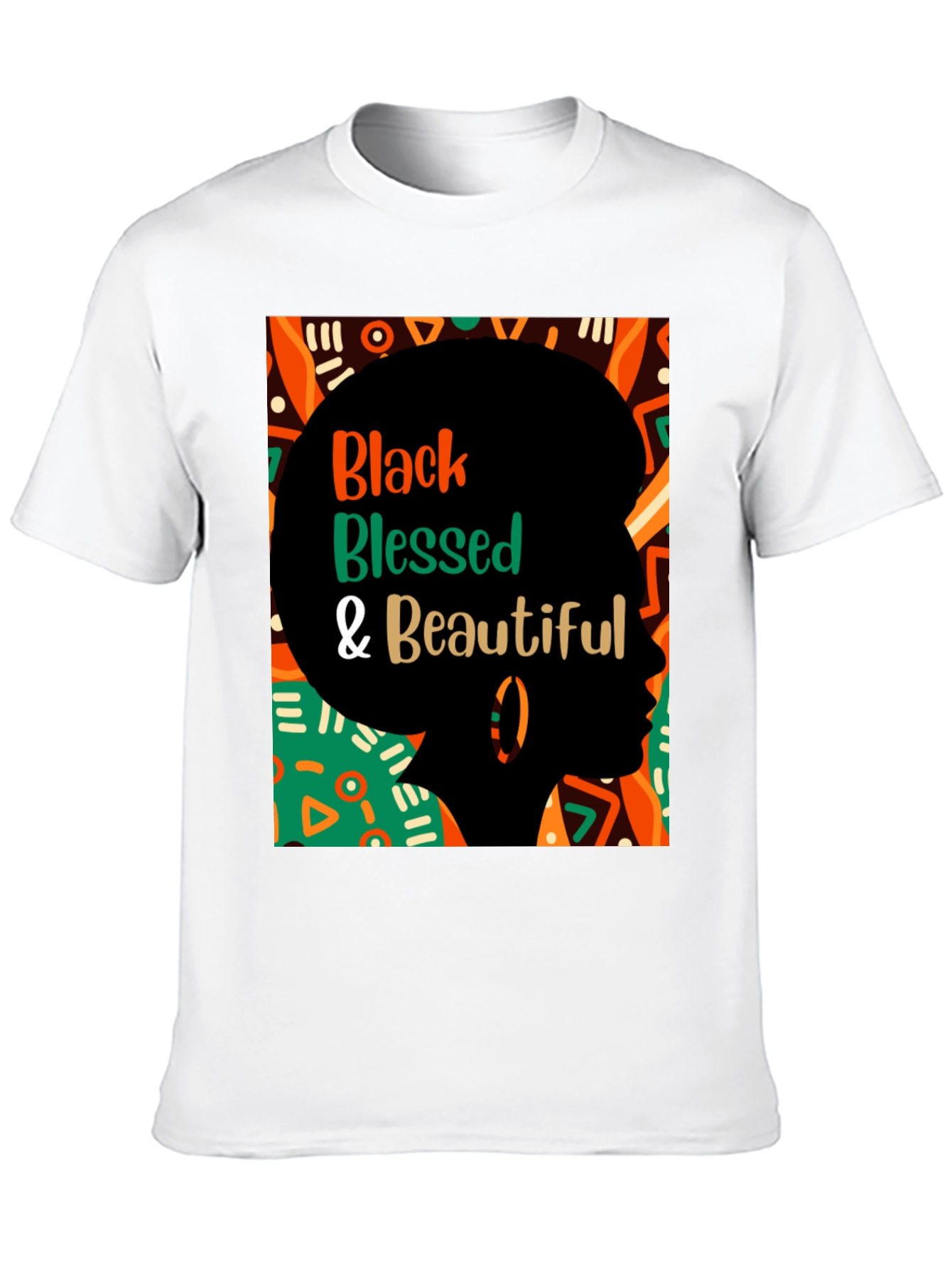 Black Blessed & Beautiful Graphic Tee