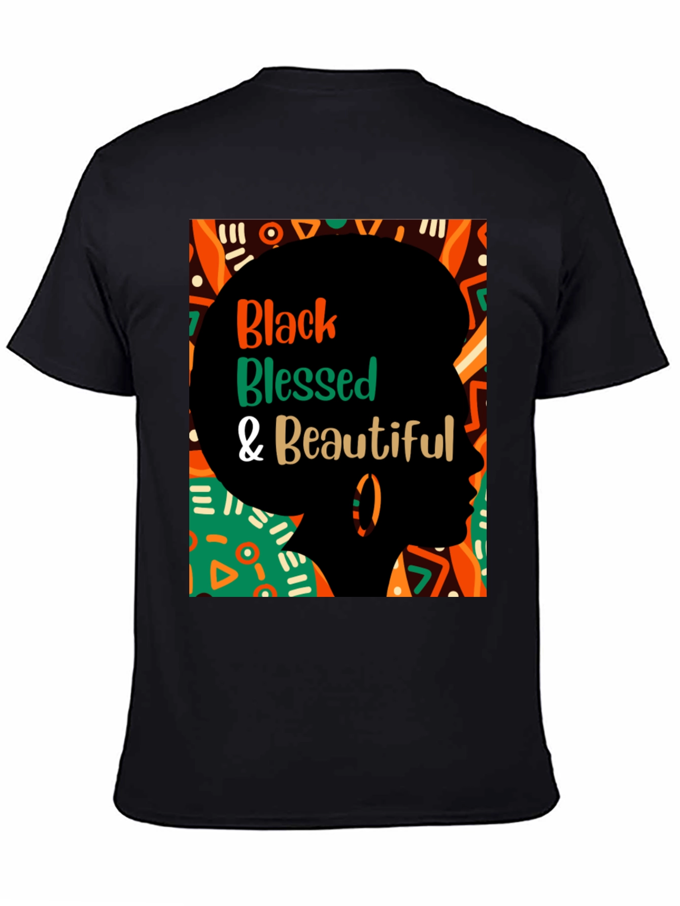 Black Blessed & Beautiful Graphic Tee