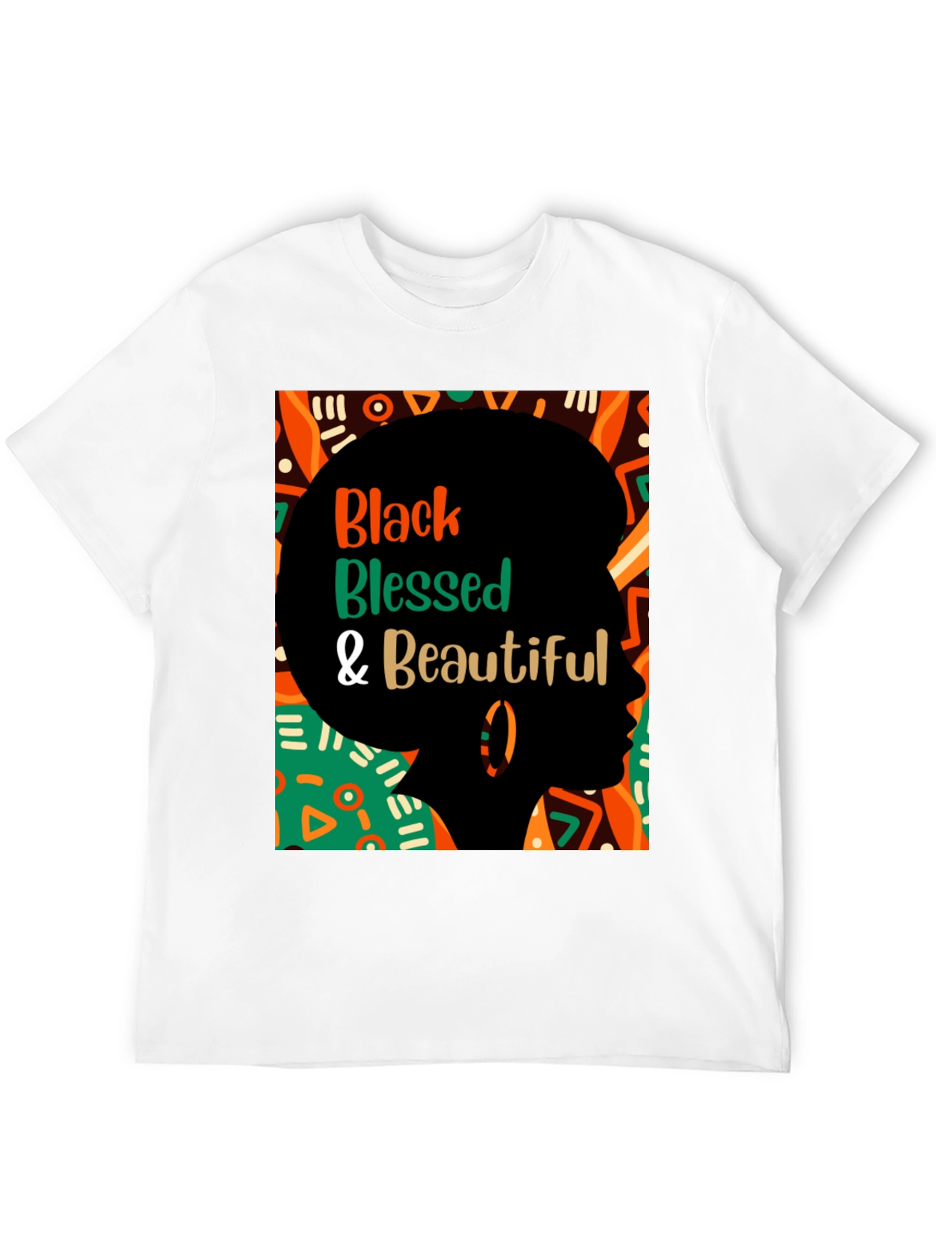 Black Blessed & Beautiful Graphic Tee
