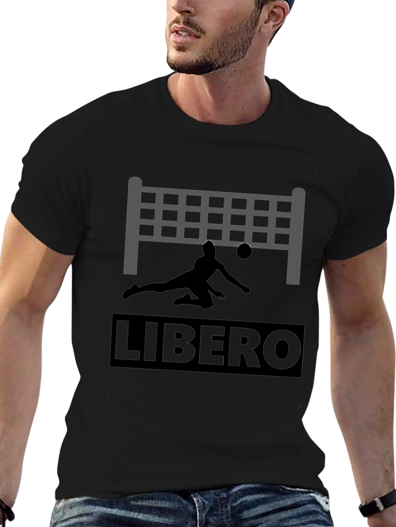Volleyball Libero Graphic T-Shirt