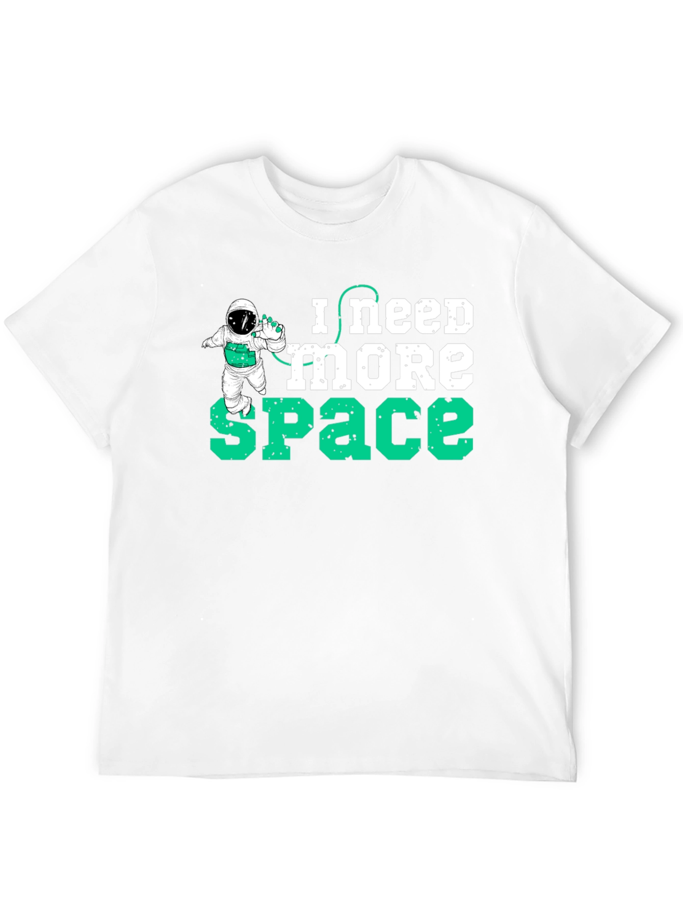 I Need More Space Funny Astronaut T-Shirt