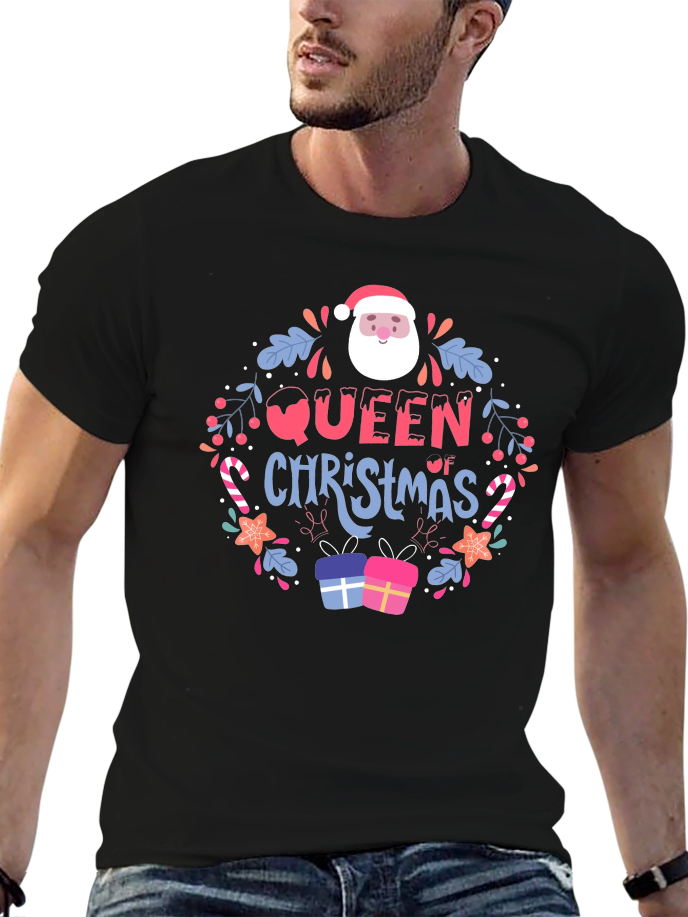 Queen of Christmas Graphic T-Shirt