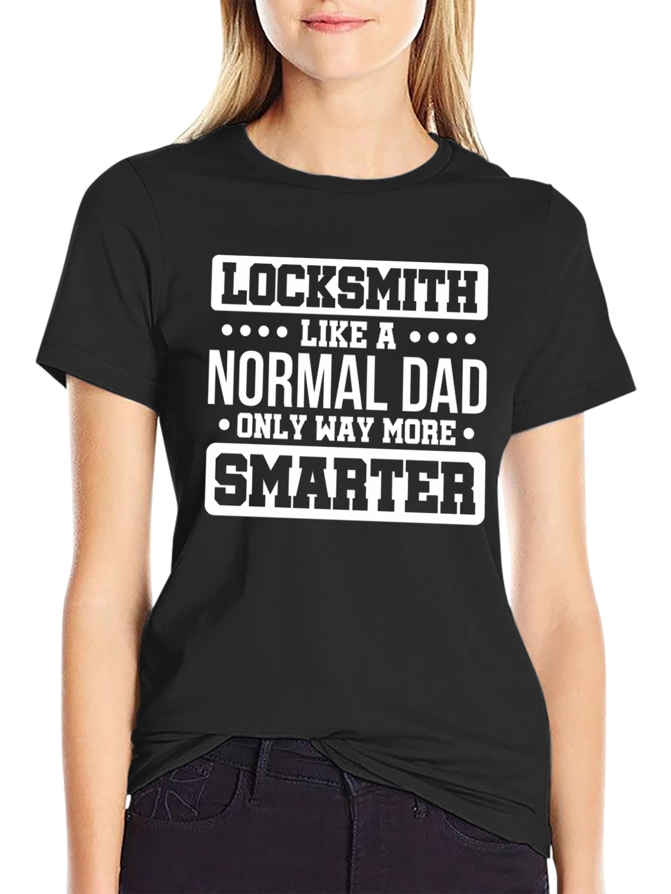 Locksmith Dad T-Shirt - Smarter Than Normal