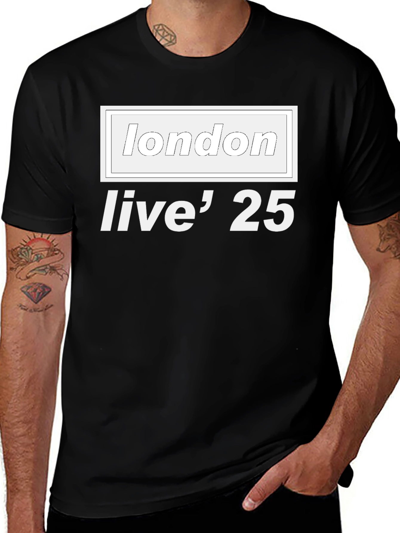 London Live 25 Graphic T-Shirt