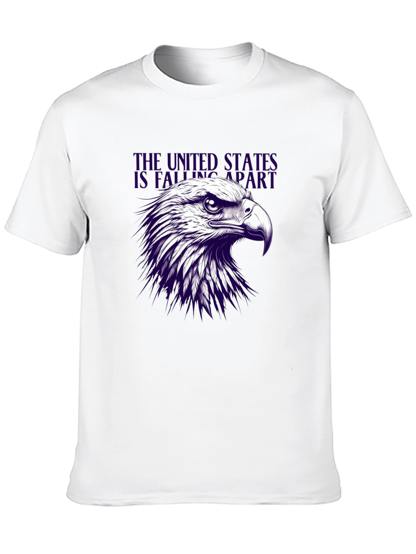 Eagle Graphic T-Shirt - Patriotic USA Design