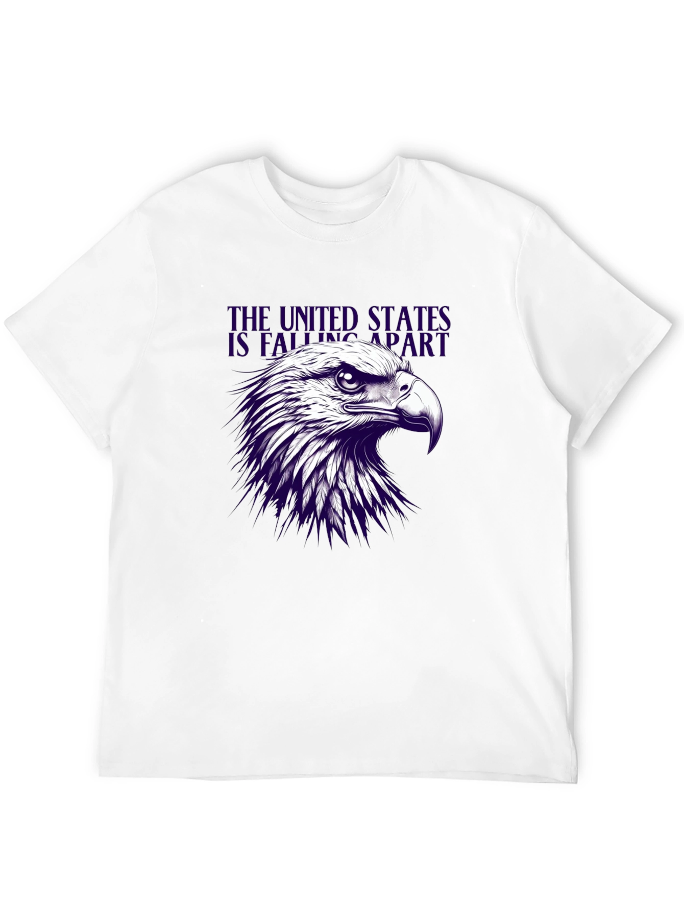 Eagle Graphic T-Shirt - Patriotic USA Design