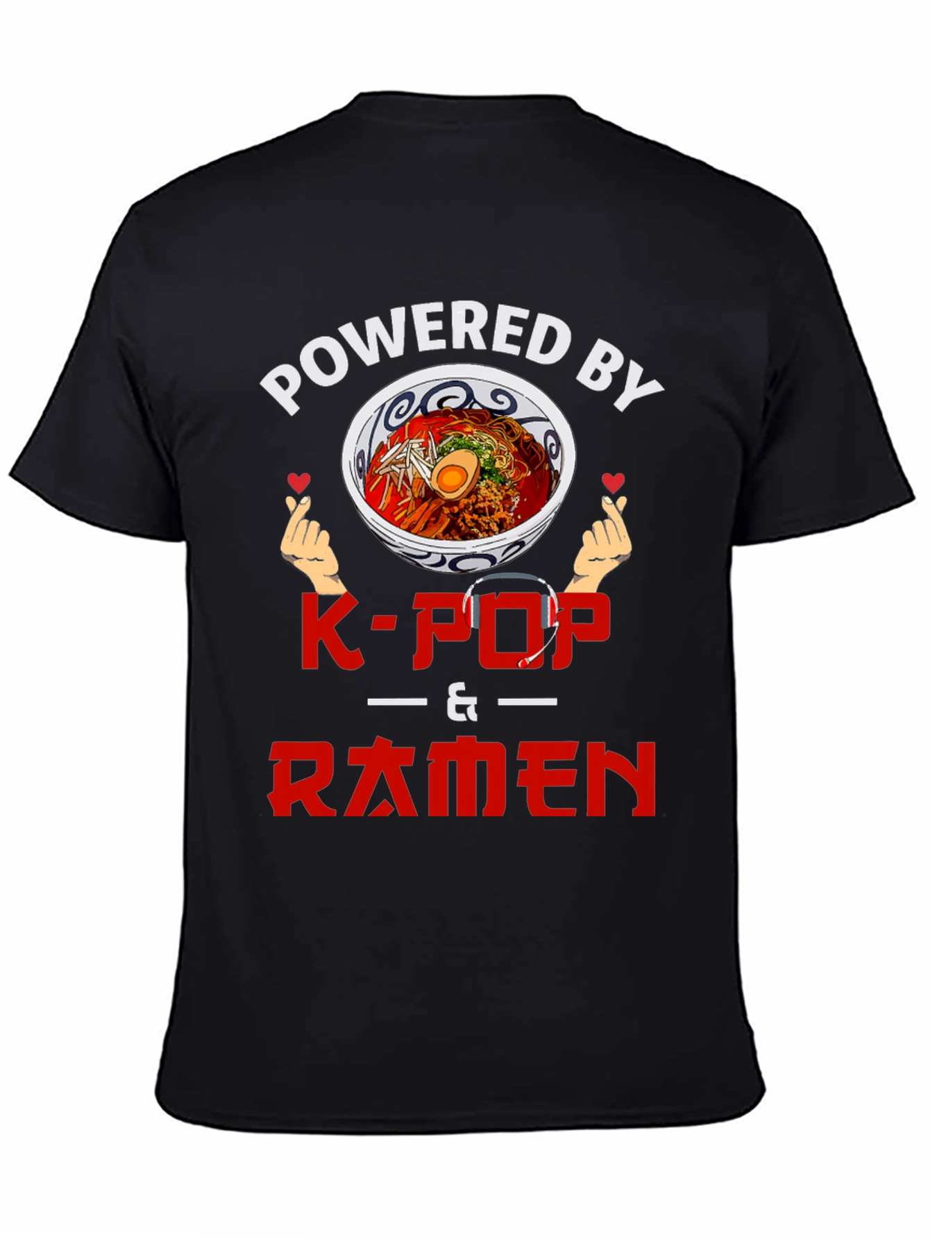Powered By K-Pop & Ramen T-Shirt