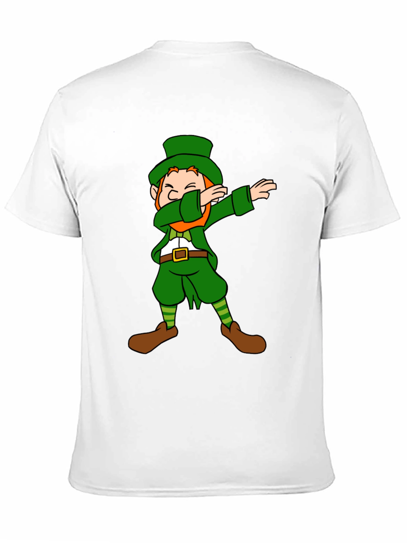 Dabbing Leprechaun Graphic Tee - St. Patricks Day Shirt