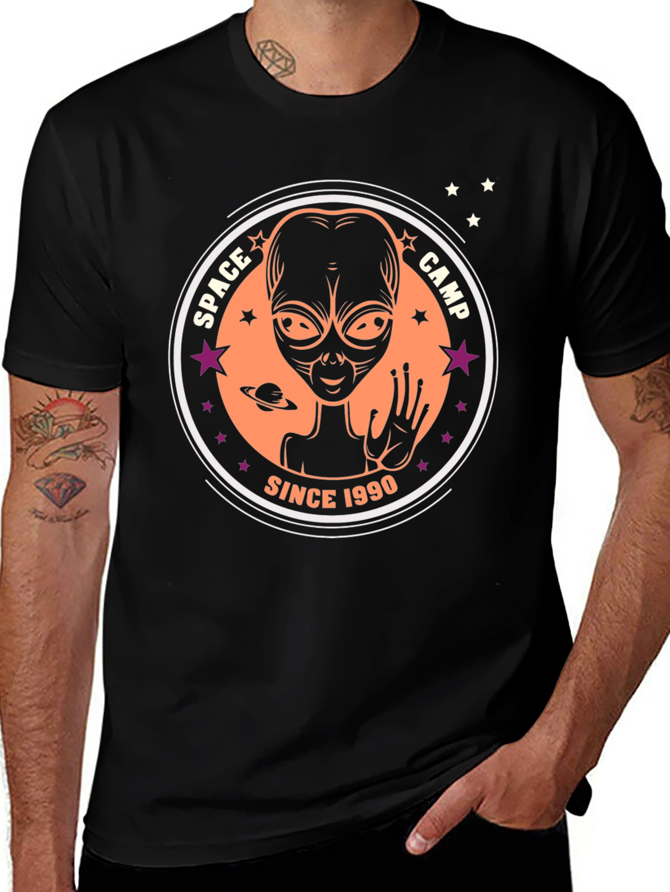 Space Camp Alien Graphic T-Shirt - Since 1990