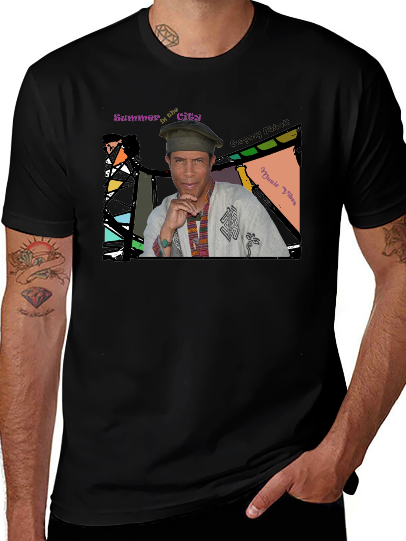 Summer in the City Music Vibes T-Shirt