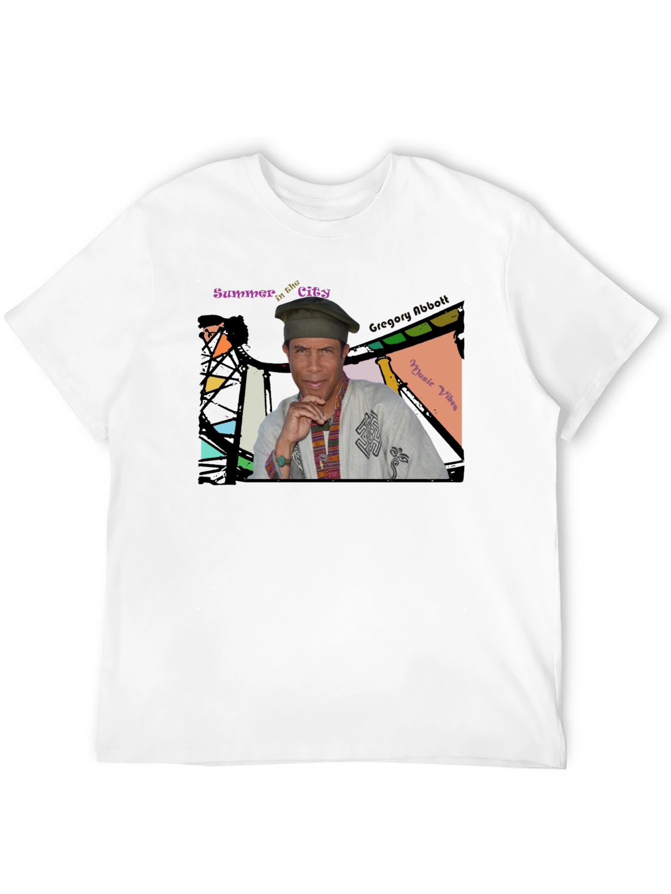 Summer in the City Music Vibes T-Shirt