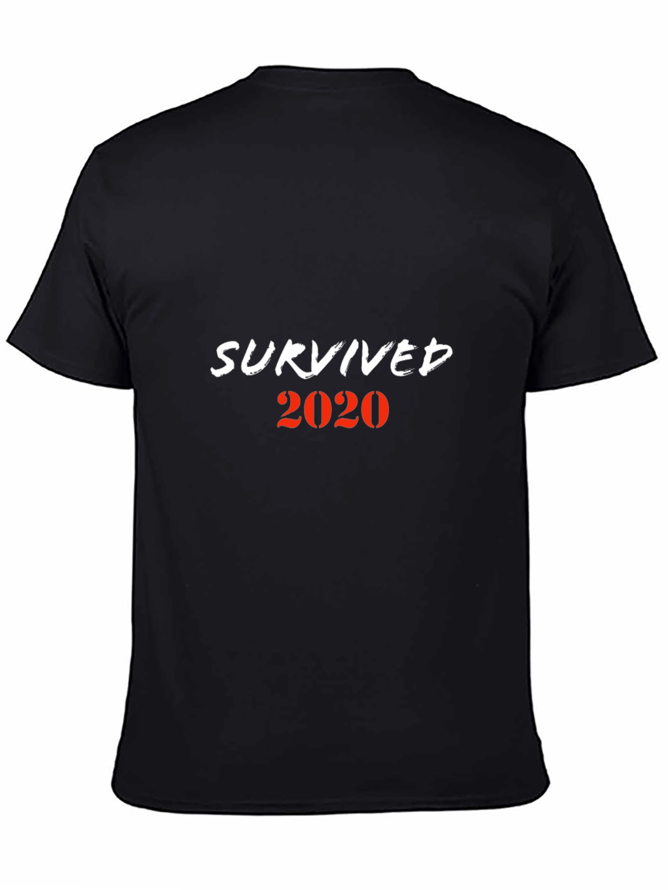 Survived 2020 Black Graphic Tee