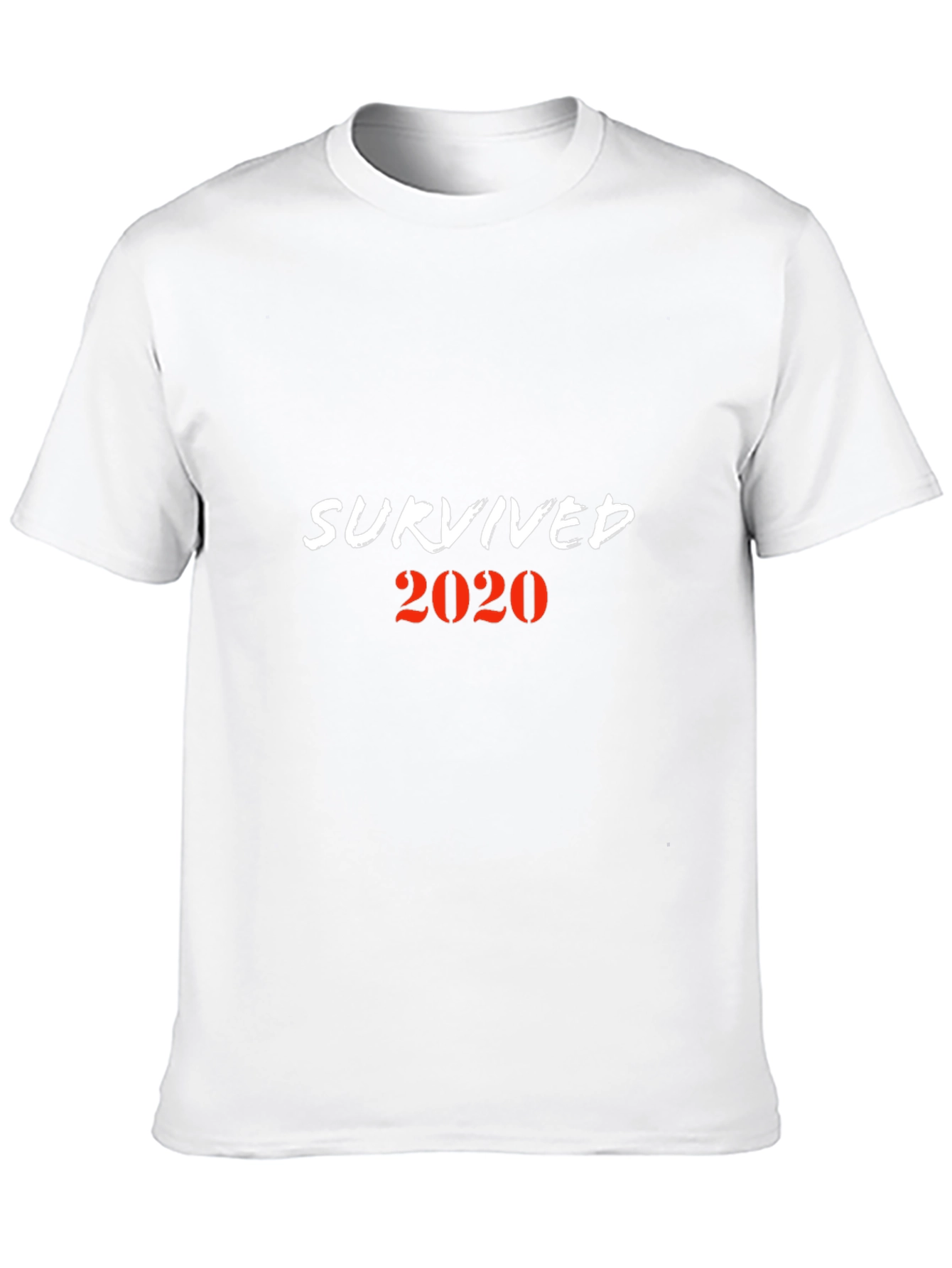 Survived 2020 Black Graphic Tee