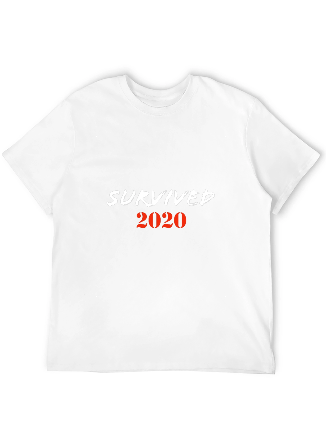 Survived 2020 Black Graphic Tee