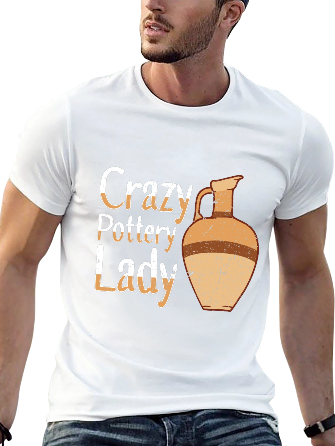 Crazy Pottery Lady T-Shirt Ceramic Art Gift